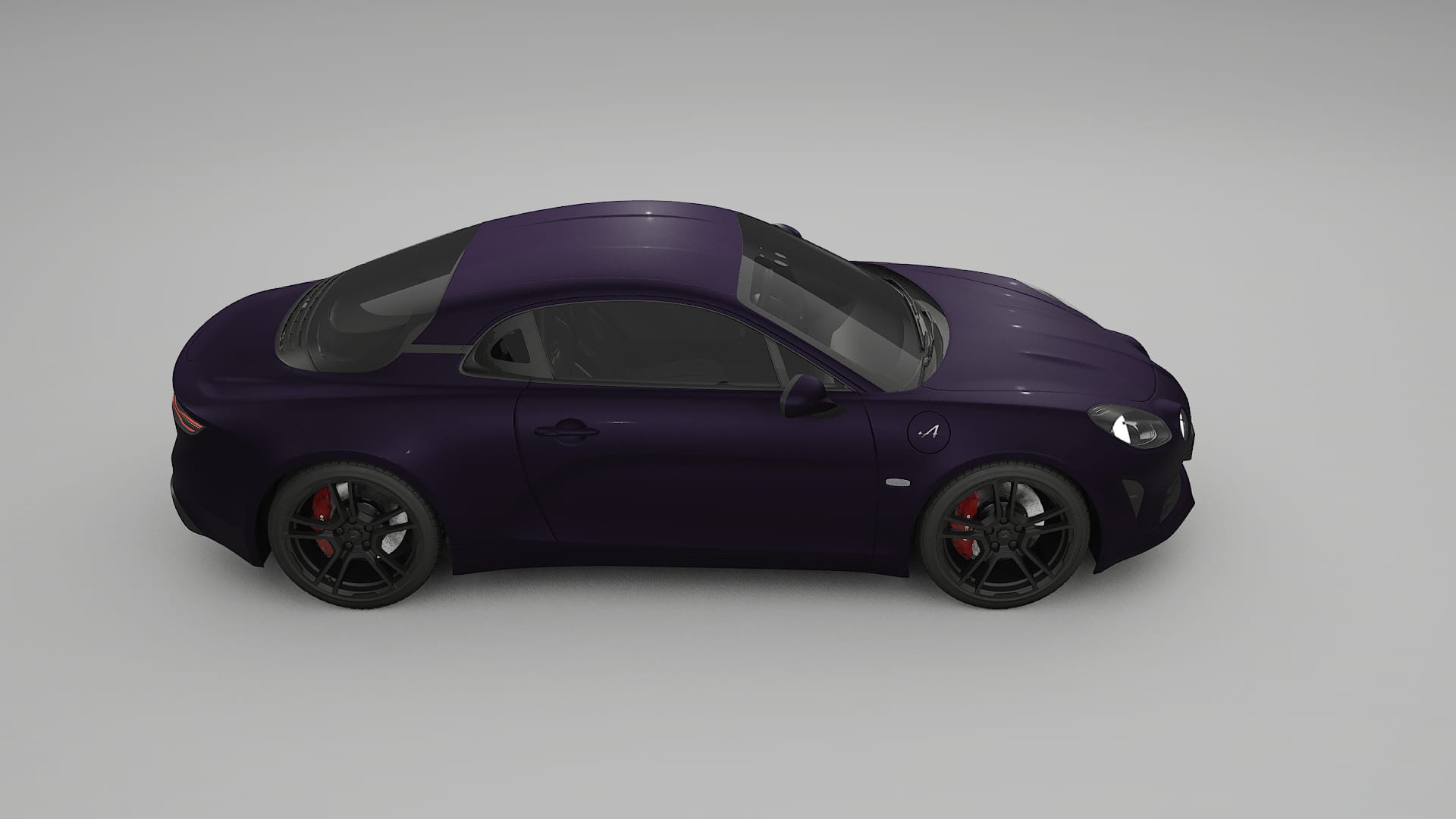 Renault Alpine A110 TPU Lackschutzfolie | VIOLET Farbwechsel PPF – Komplett-Vorgeschnittener Kit