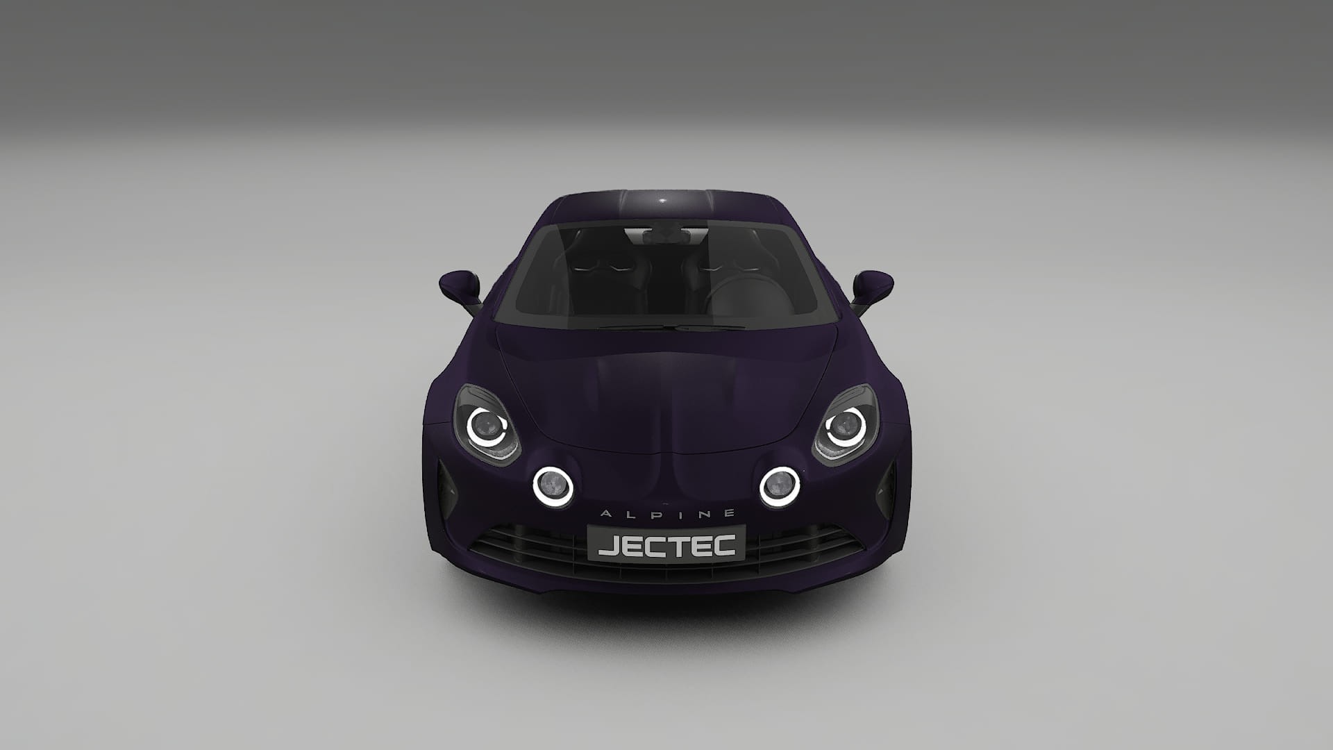 Renault Alpine A110 TPU Lackschutzfolie | VIOLET Farbwechsel PPF – Komplett-Vorgeschnittener Kit