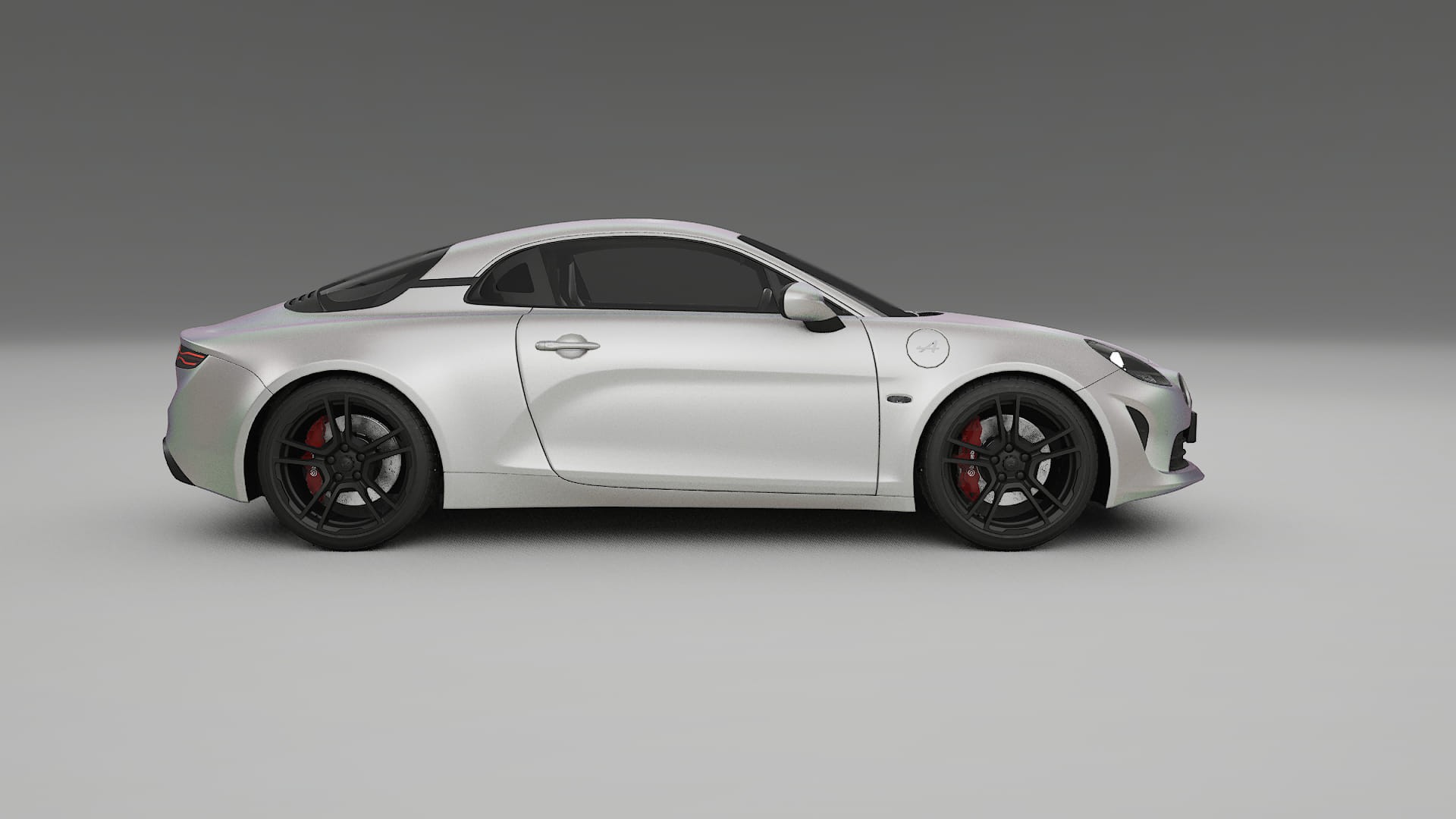 Renault Alpine A110 TPU Lackschutzfolie | NEBULA Farbwechsel PPF – Komplett-Vorgeschnittener Kit