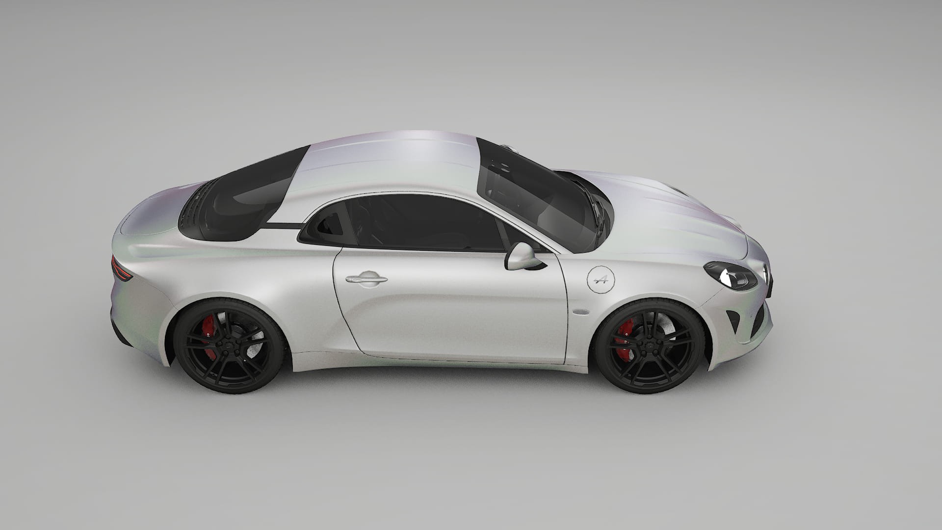 Renault Alpine A110 TPU Lackschutzfolie | NEBULA Farbwechsel PPF – Komplett-Vorgeschnittener Kit