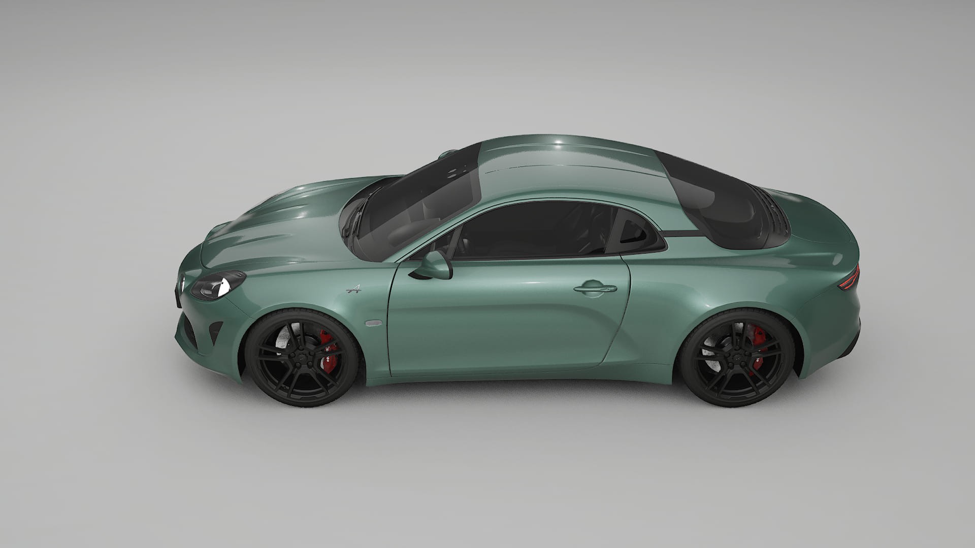 Renault Alpine A110 TPU Lackschutzfolie | EVERGREEN Farbwechsel PPF – Komplett-Vorgeschnittener Kit