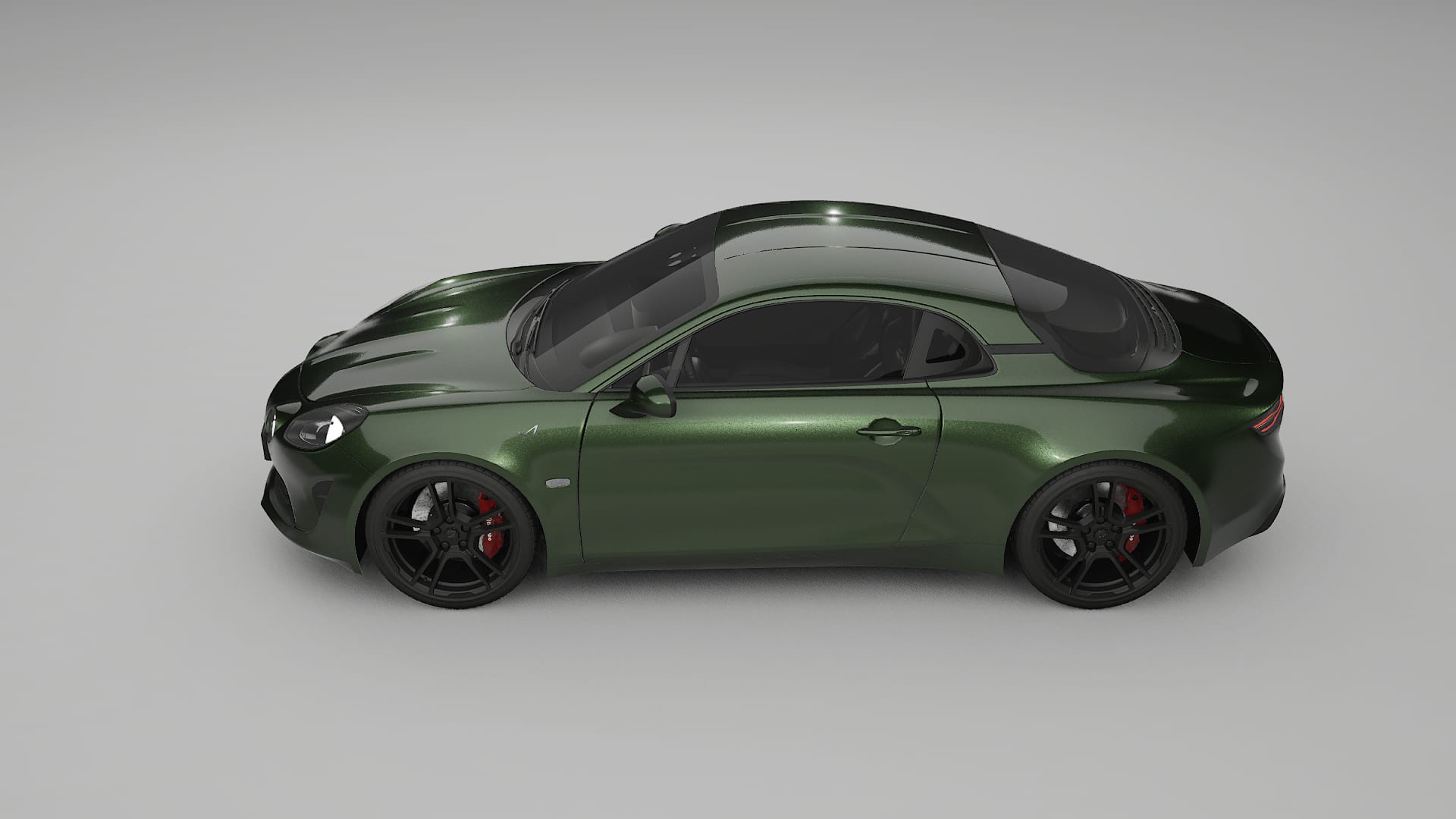 Renault Alpine A110 TPU Lackschutzfolie | LAGOON Farbwechsel PPF – Komplett-Vorgeschnittener Kit