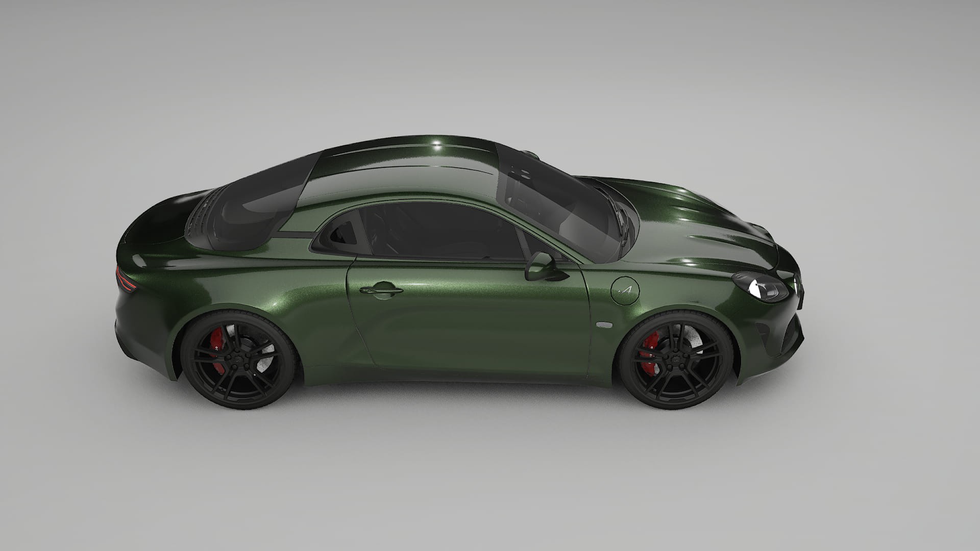 Renault Alpine A110 TPU Lackschutzfolie | LAGOON Farbwechsel PPF – Komplett-Vorgeschnittener Kit