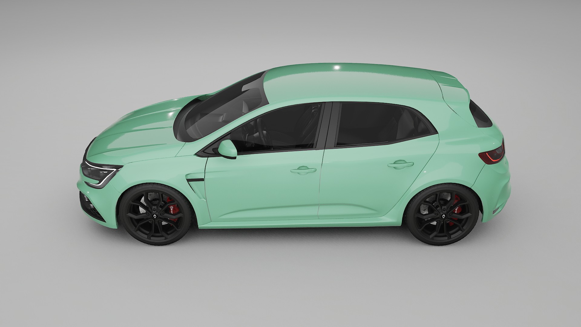 Renault Megane RS IV TPU Lackschutzfolie | DUSTY Farbwechsel PPF – Komplett-Vorgeschnittener Kit