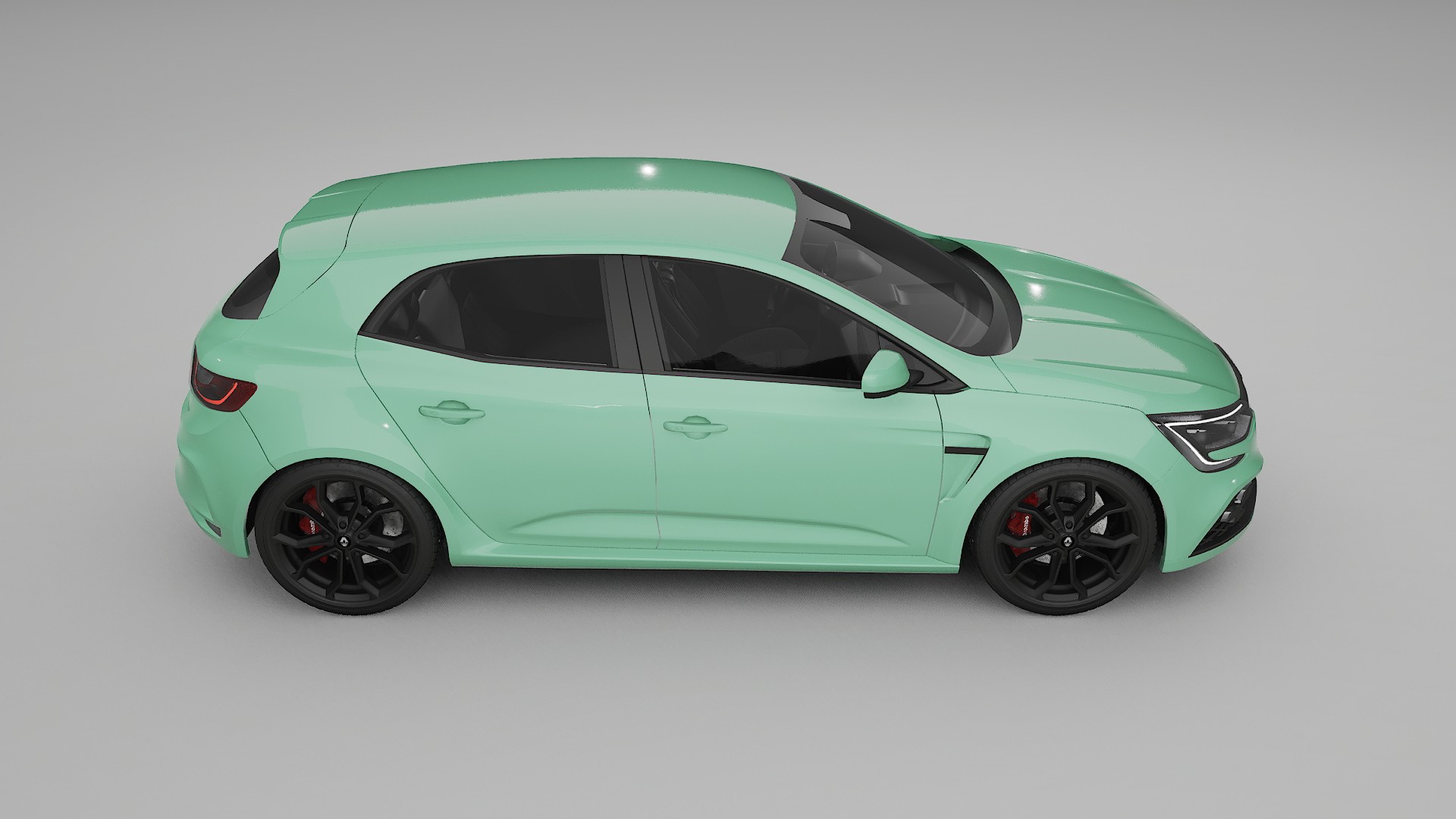 Renault Megane RS IV TPU Lackschutzfolie | DUSTY Farbwechsel PPF – Komplett-Vorgeschnittener Kit