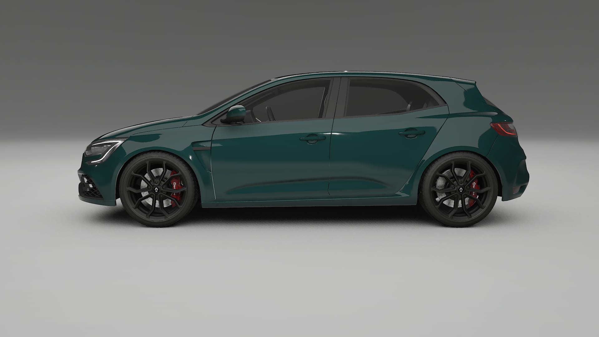Renault Megane RS IV TPU Lackschutzfolie | INFERNO Farbwechsel PPF – Komplett-Vorgeschnittener Kit