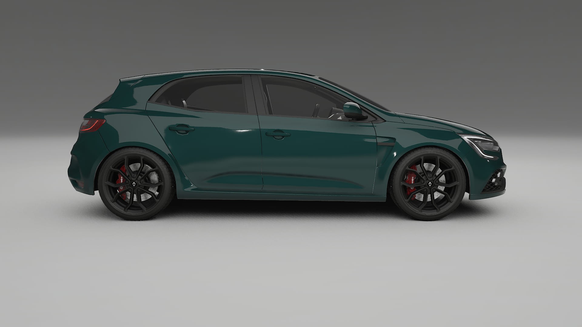 Renault Megane RS IV TPU Lackschutzfolie | INFERNO Farbwechsel PPF – Komplett-Vorgeschnittener Kit