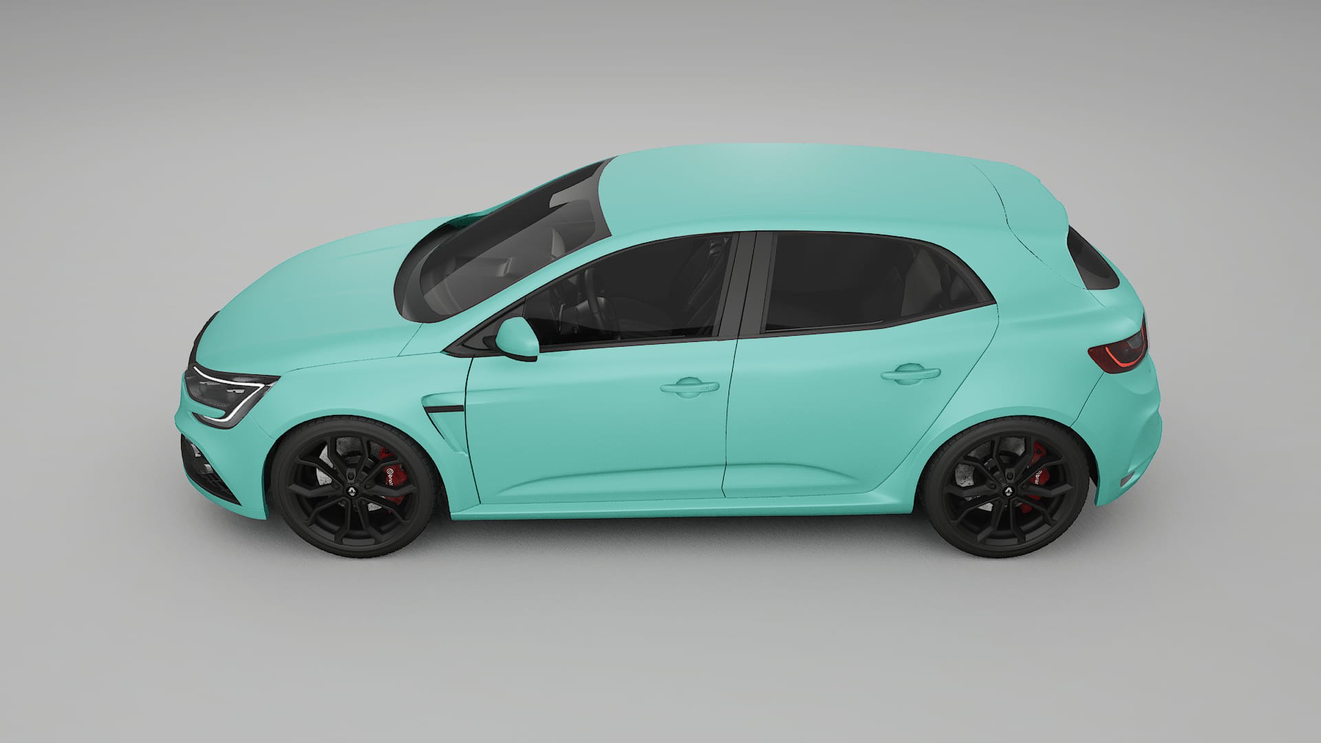 Renault Megane RS IV TPU Lackschutzfolie | FROST Farbwechsel PPF – Komplett-Vorgeschnittener Kit