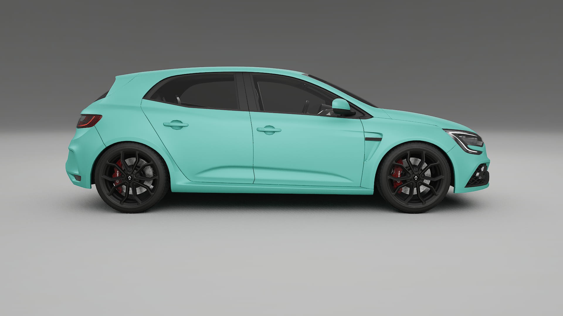 Renault Megane RS IV TPU Lackschutzfolie | FROST Farbwechsel PPF – Komplett-Vorgeschnittener Kit