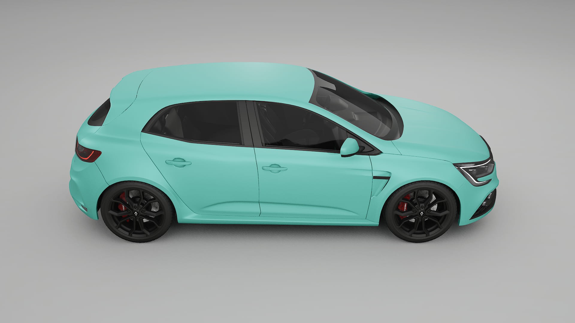 Renault Megane RS IV TPU Lackschutzfolie | FROST Farbwechsel PPF – Komplett-Vorgeschnittener Kit