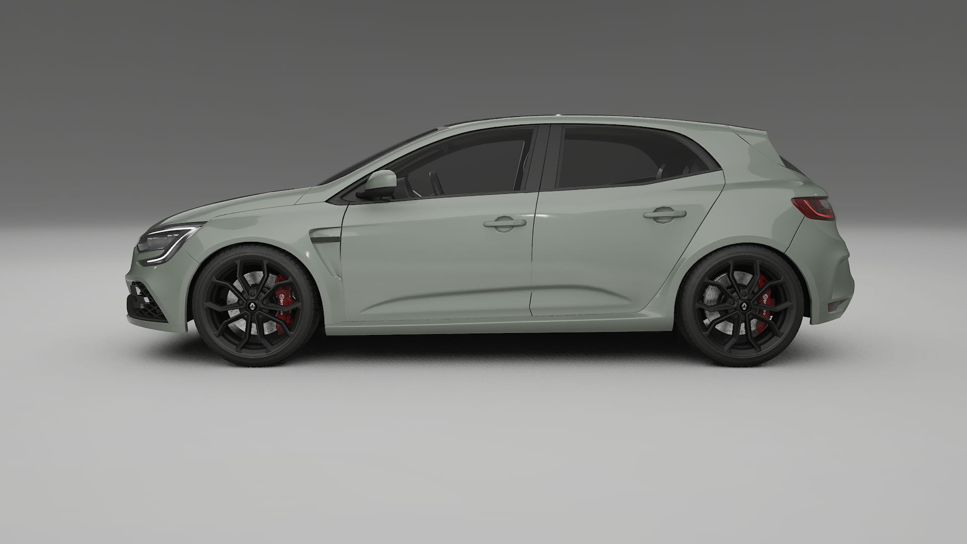 Renault Megane RS IV TPU Lackschutzfolie | SLATE Farbwechsel PPF – Komplett-Vorgeschnittener Kit
