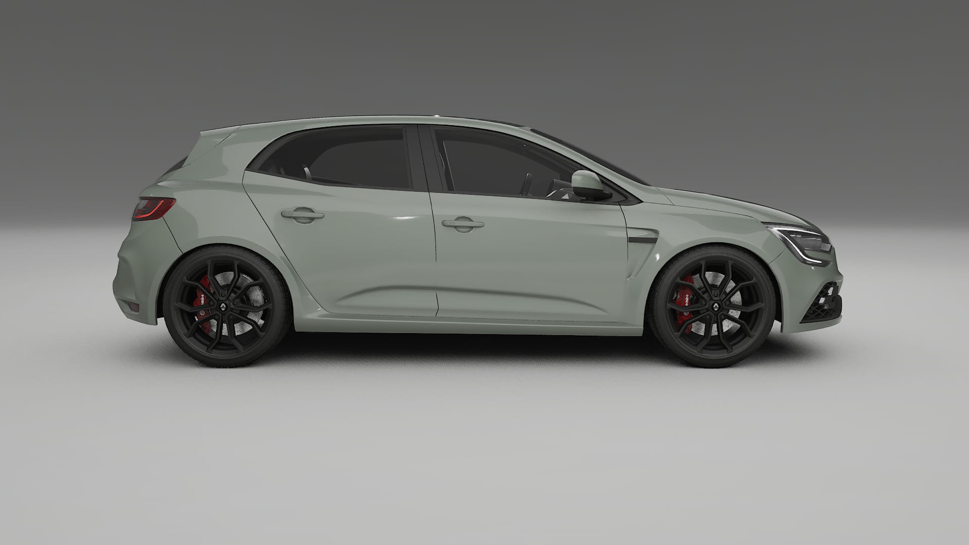 Renault Megane RS IV TPU Lackschutzfolie | SLATE Farbwechsel PPF – Komplett-Vorgeschnittener Kit