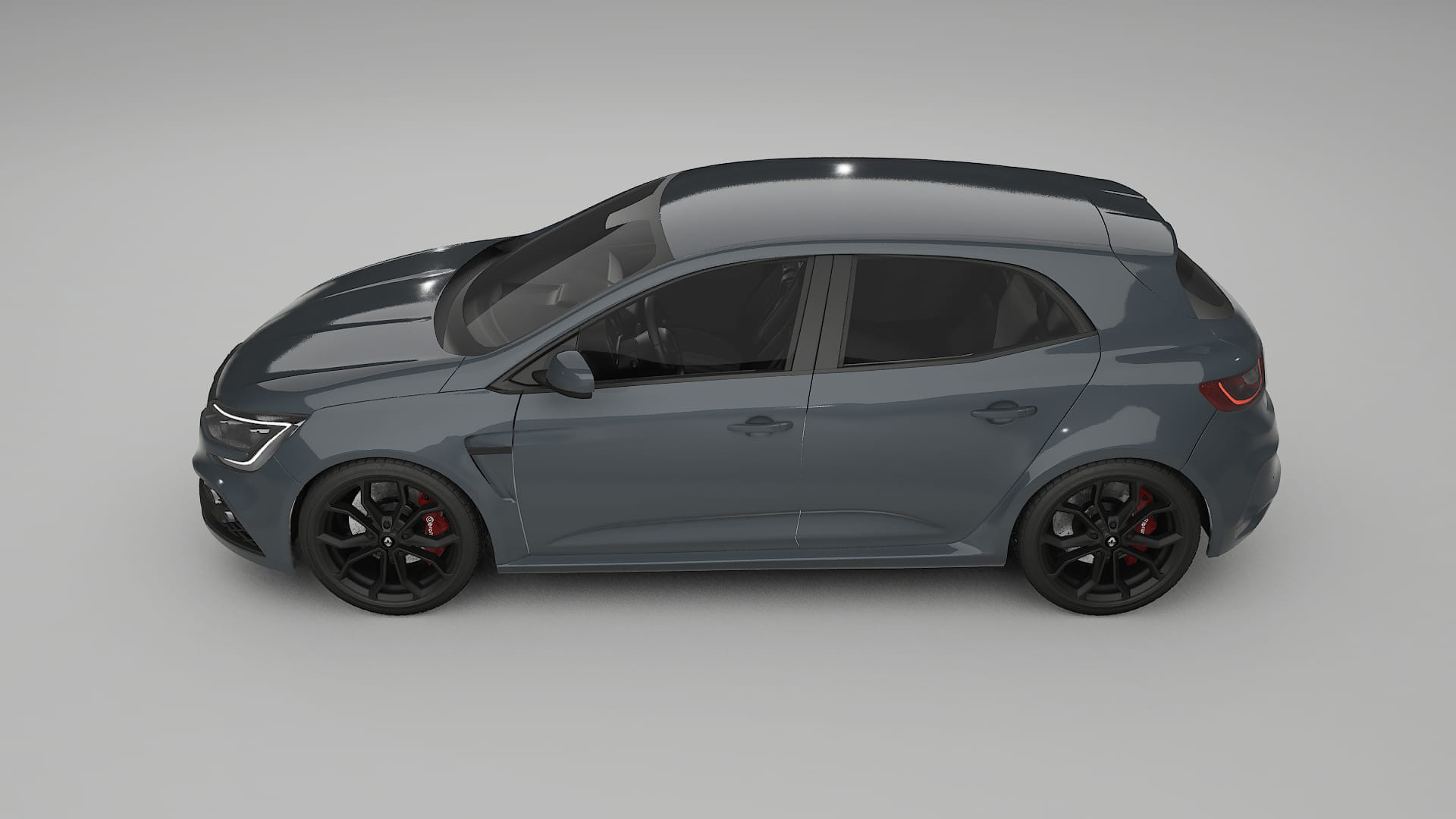 Renault Megane RS IV TPU Lackschutzfolie | GRANITE Farbwechsel PPF – Komplett-Vorgeschnittener Kit