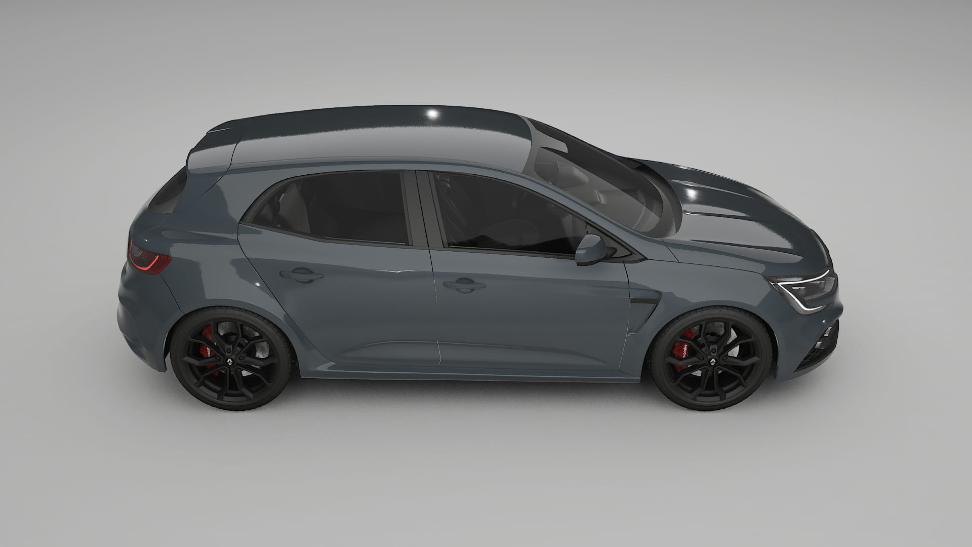 Renault Megane RS IV TPU Lackschutzfolie | GRANITE Farbwechsel PPF – Komplett-Vorgeschnittener Kit