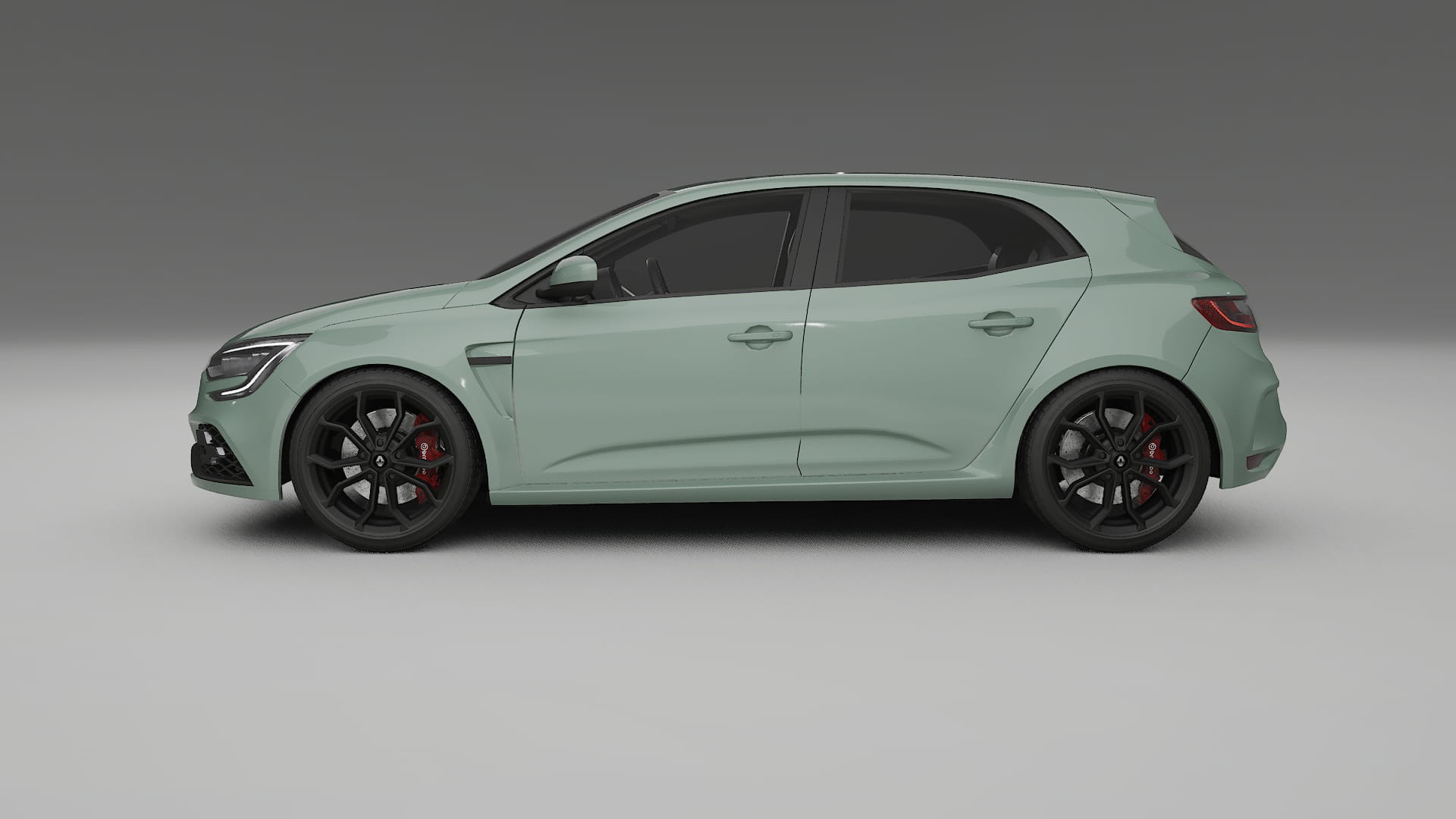 Renault Megane RS IV TPU Lackschutzfolie | CINDER Farbwechsel PPF – Komplett-Vorgeschnittener Kit