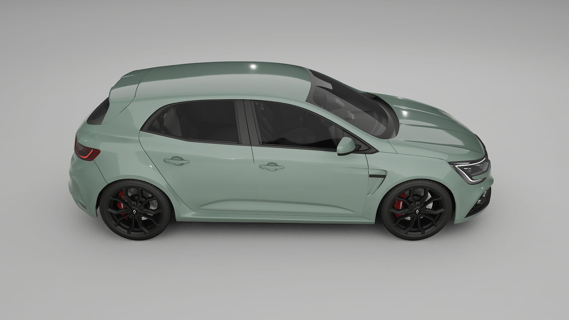 Renault Megane RS IV TPU Lackschutzfolie | CINDER Farbwechsel PPF – Komplett-Vorgeschnittener Kit
