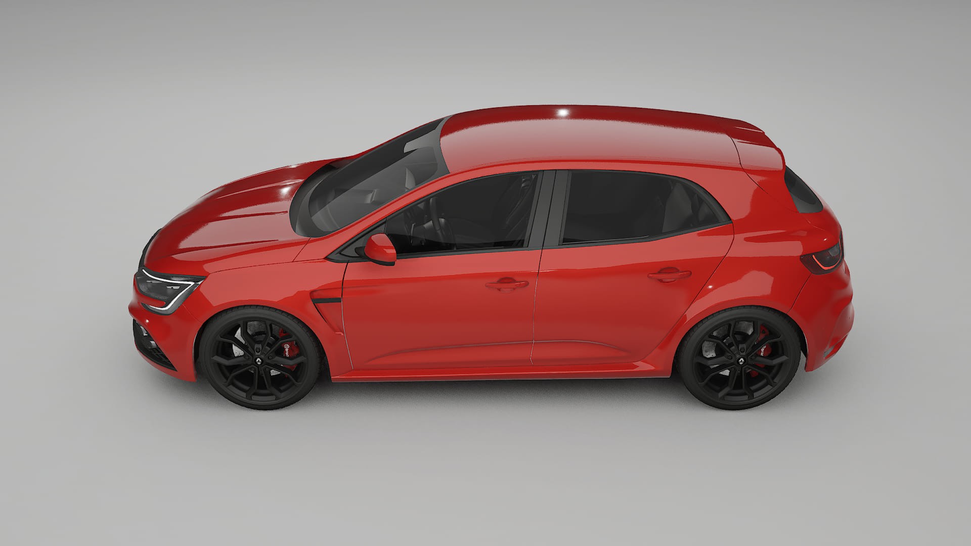Renault Megane RS IV TPU Lackschutzfolie | BLAZE Farbwechsel PPF – Komplett-Vorgeschnittener Kit