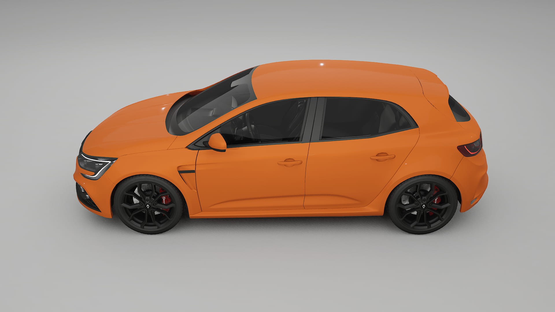 Renault Megane RS IV TPU Lackschutzfolie | ROCKET Farbwechsel PPF – Komplett-Vorgeschnittener Kit