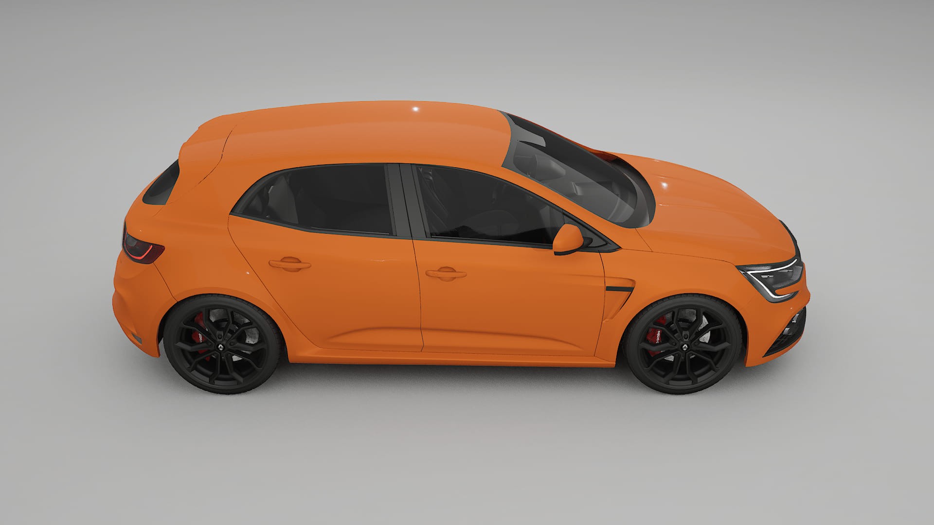 Renault Megane RS IV TPU Lackschutzfolie | ROCKET Farbwechsel PPF – Komplett-Vorgeschnittener Kit