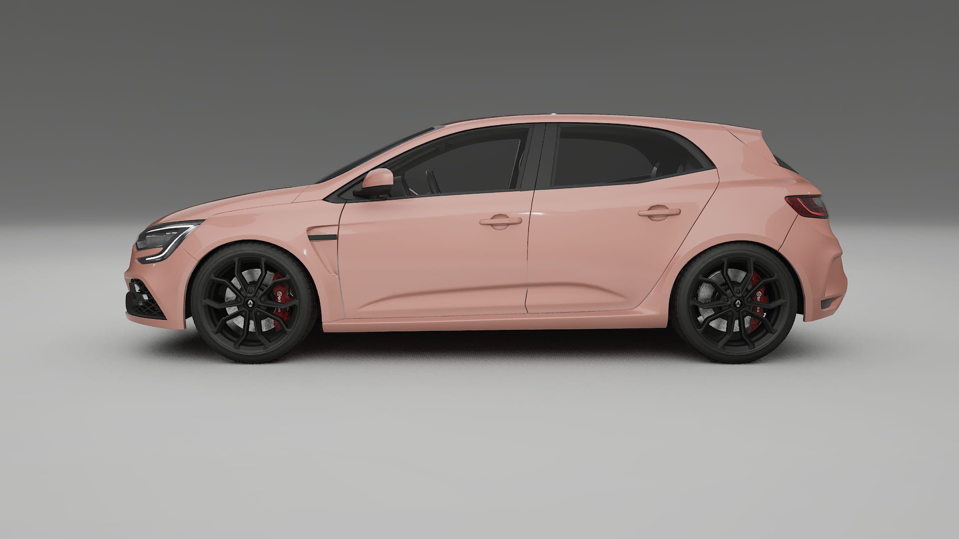 Renault Megane RS IV TPU Lackschutzfolie | BLUSH Farbwechsel PPF – Komplett-Vorgeschnittener Kit