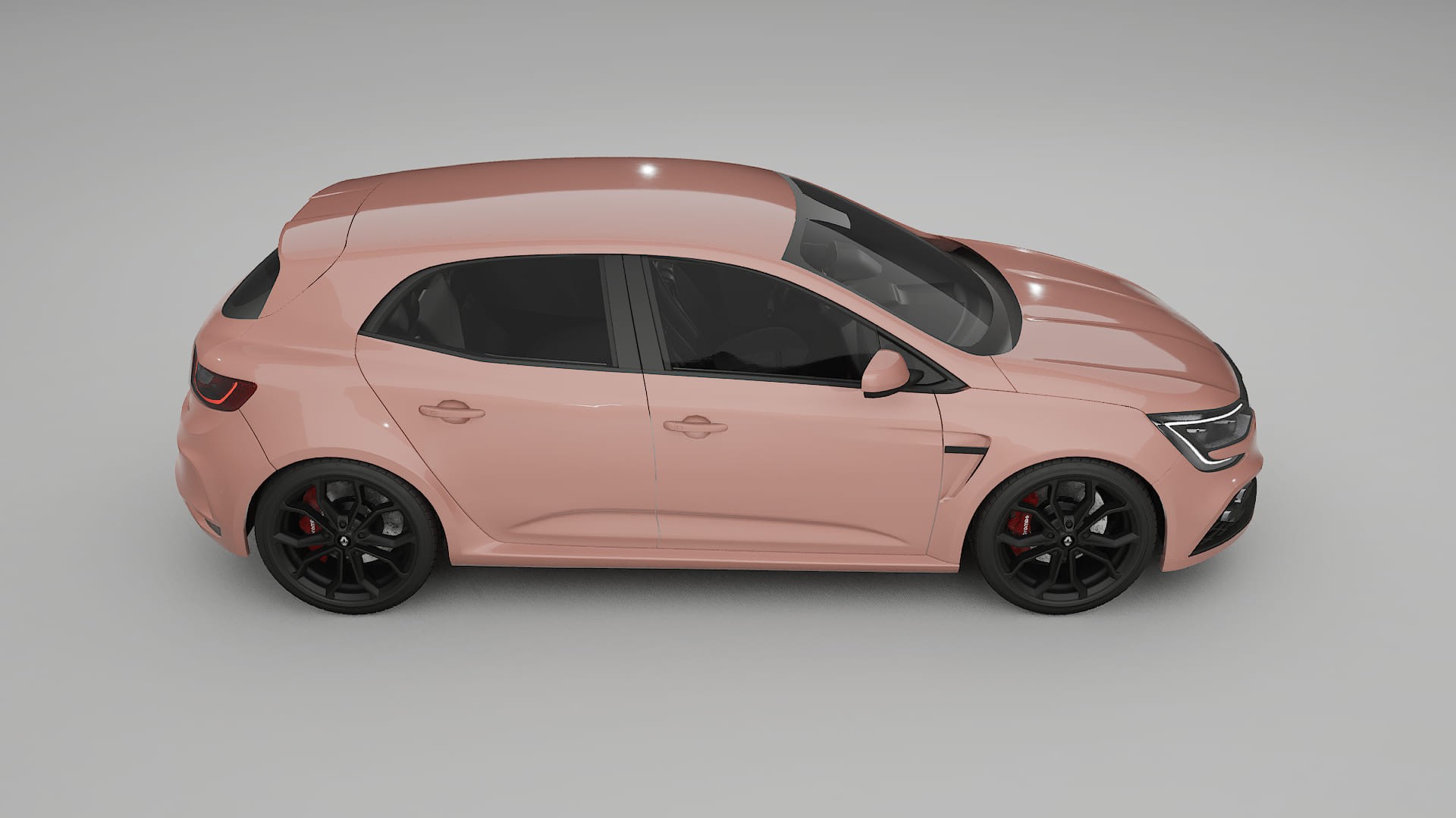 Renault Megane RS IV TPU Lackschutzfolie | BLUSH Farbwechsel PPF – Komplett-Vorgeschnittener Kit