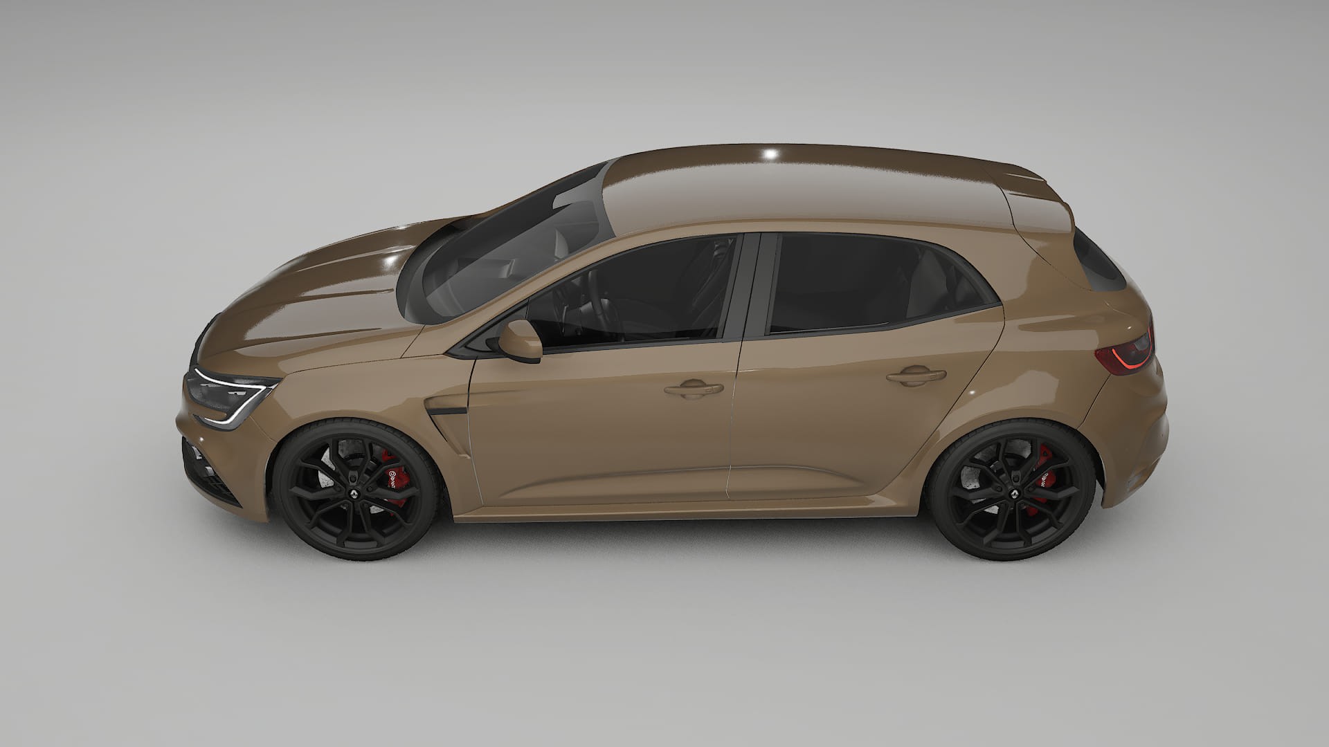 Renault Megane RS IV TPU Lackschutzfolie | SAHARA Farbwechsel PPF – Komplett-Vorgeschnittener Kit