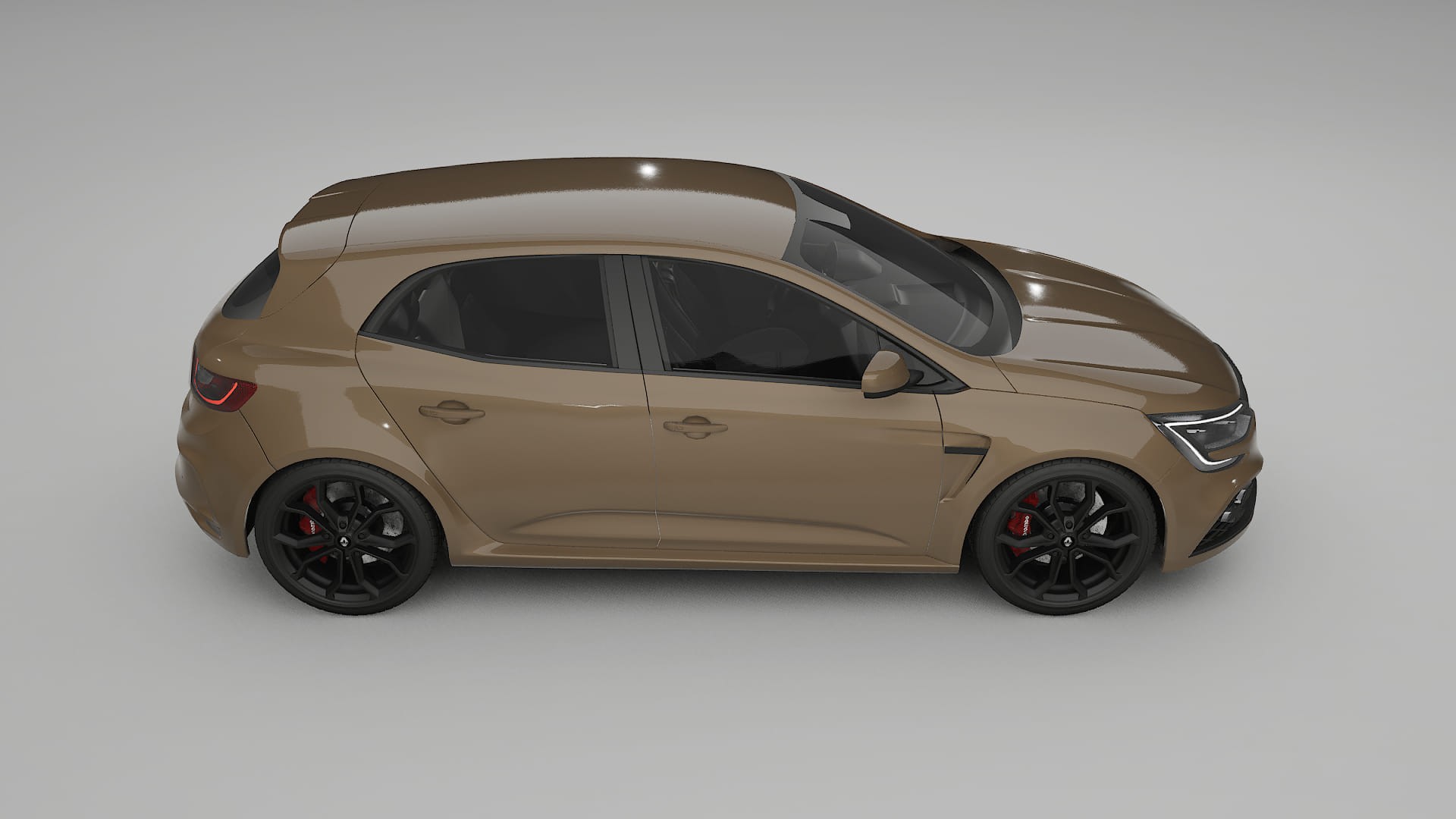 Renault Megane RS IV TPU Lackschutzfolie | SAHARA Farbwechsel PPF – Komplett-Vorgeschnittener Kit