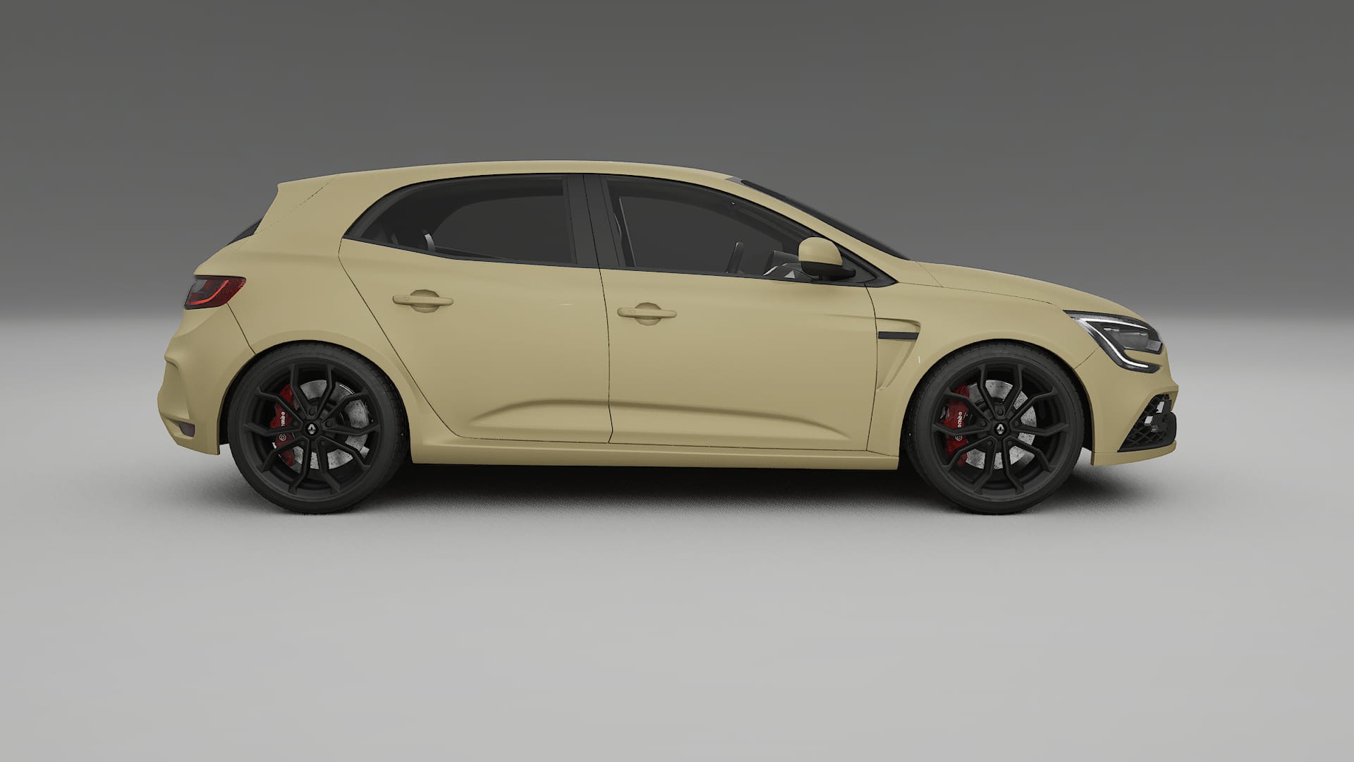Renault Megane RS IV TPU Lackschutzfolie | SAND Farbwechsel PPF – Komplett-Vorgeschnittener Kit