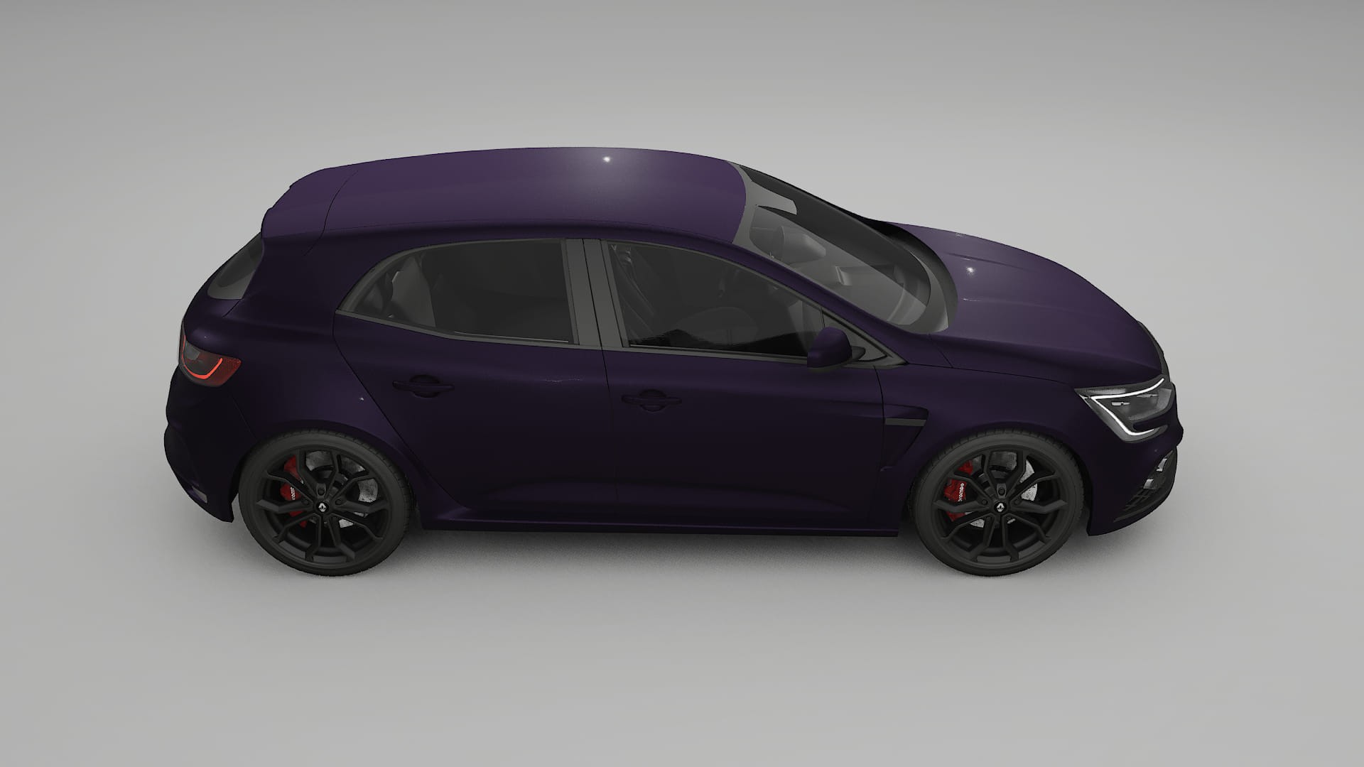Renault Megane RS IV TPU Lackschutzfolie | VIOLET Farbwechsel PPF – Komplett-Vorgeschnittener Kit