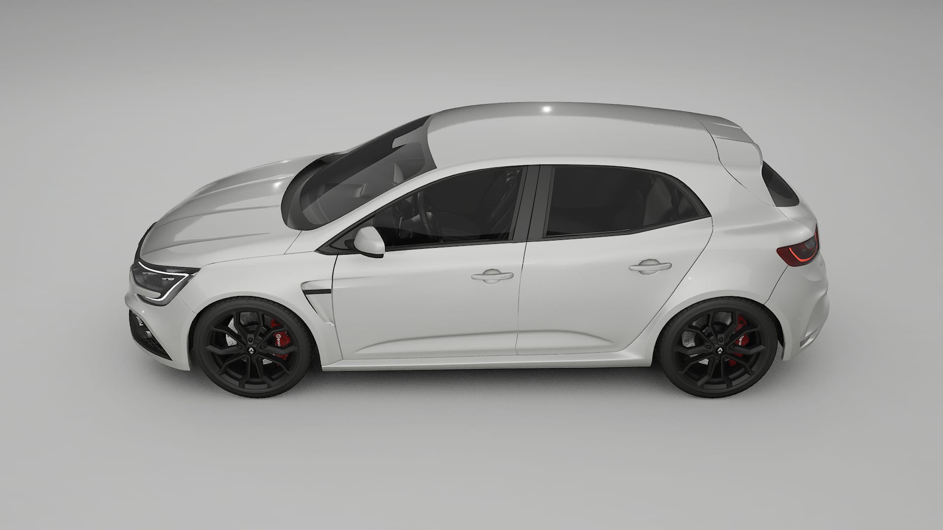 Renault Megane RS IV TPU Lackschutzfolie | PEARL Farbwechsel PPF – Komplett-Vorgeschnittener Kit