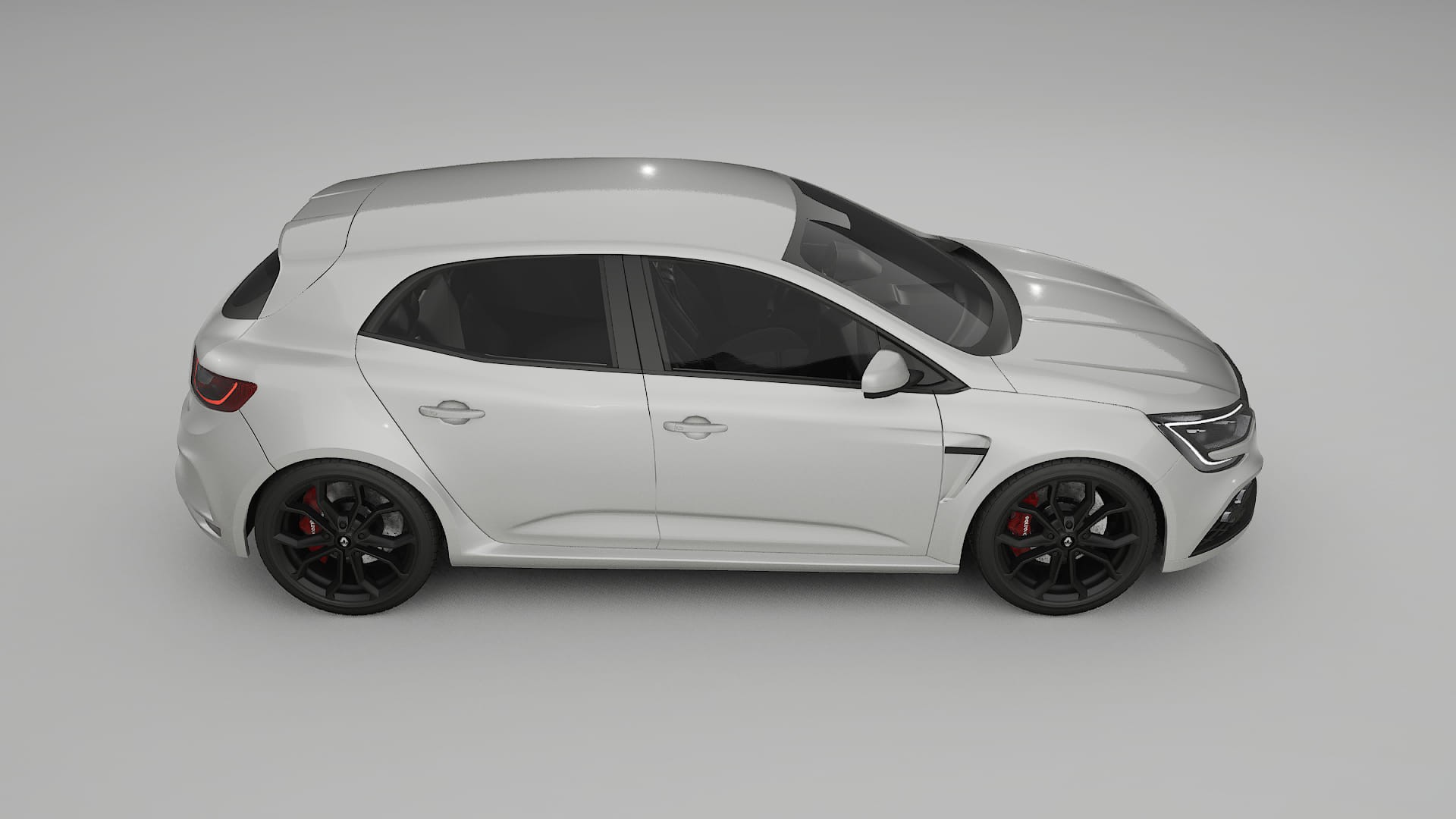 Renault Megane RS IV TPU Lackschutzfolie | PEARL Farbwechsel PPF – Komplett-Vorgeschnittener Kit