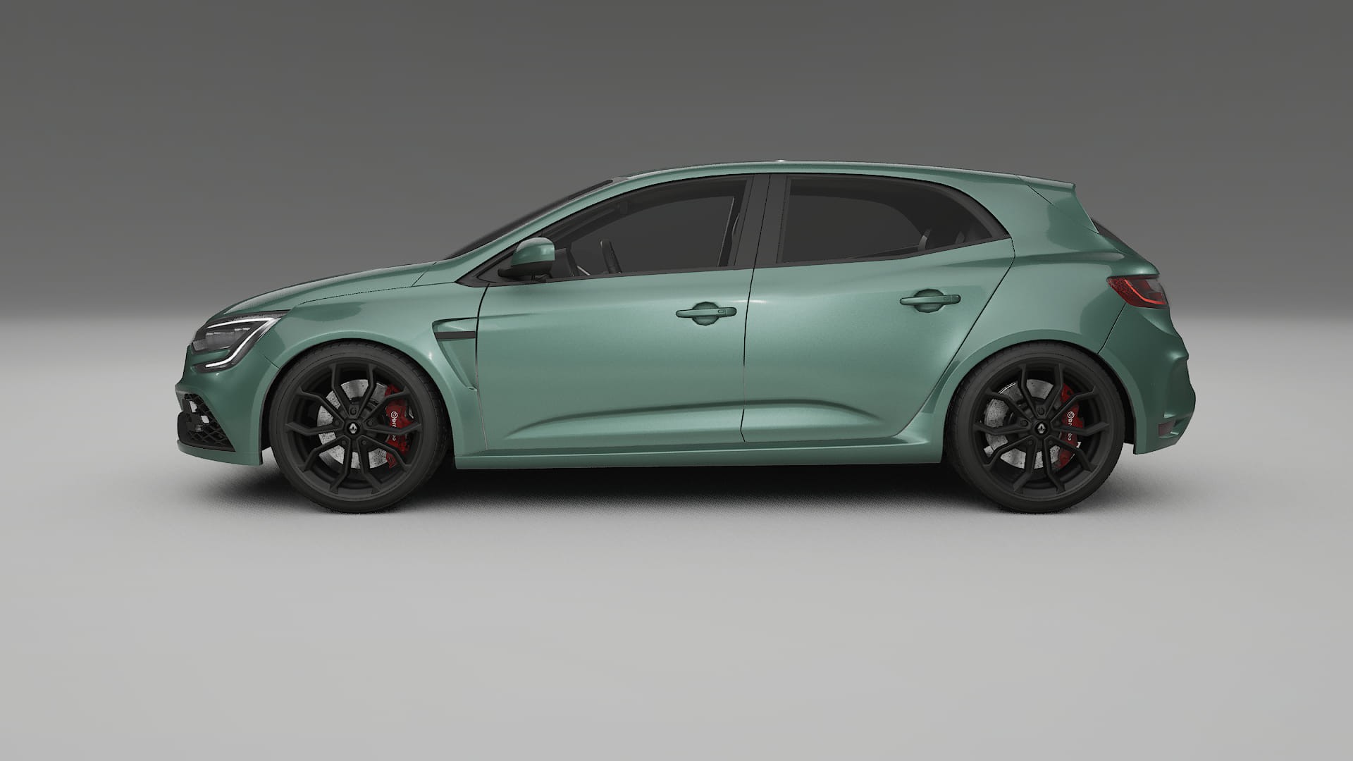 Renault Megane RS IV TPU Lackschutzfolie | EVERGREEN Farbwechsel PPF – Komplett-Vorgeschnittener Kit