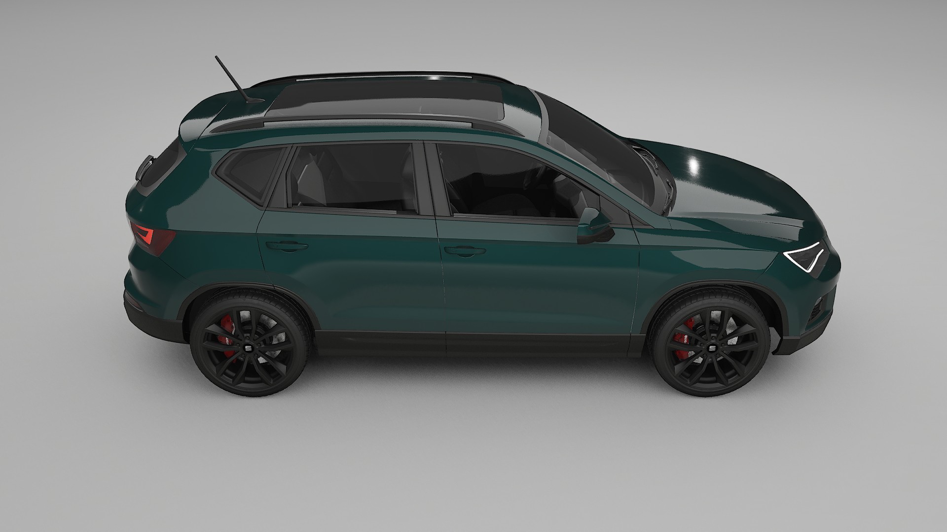 Seat Ateca KH7 TPU Lackschutzfolie | INFERNO Farbwechsel PPF – Komplett-Vorgeschnittener Kit