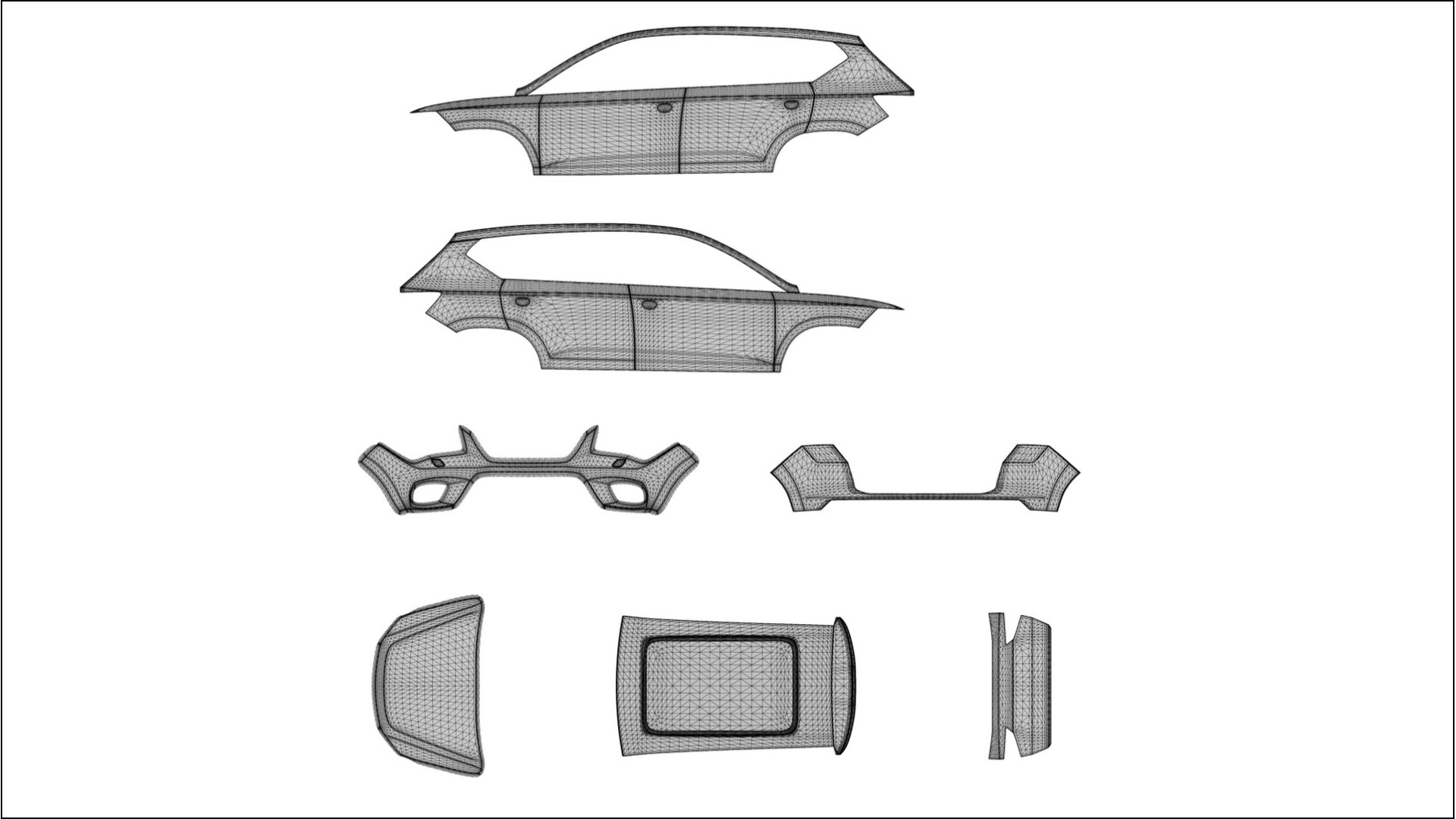 Seat Ateca KH7 TPU Lackschutzfolie | SLATE Farbwechsel PPF – Komplett-Vorgeschnittener Kit 2