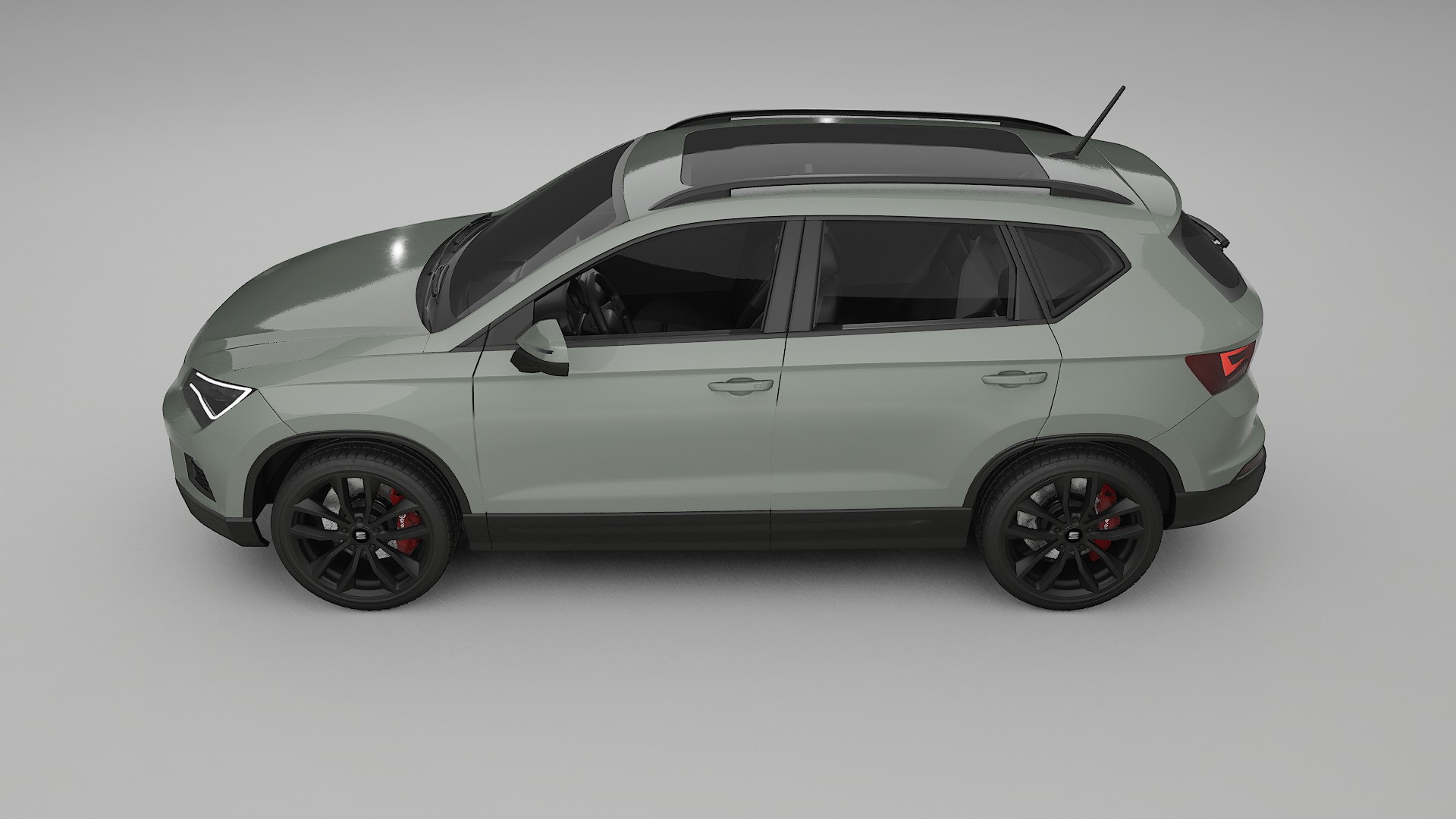 Seat Ateca KH7 TPU Lackschutzfolie | SLATE Farbwechsel PPF – Komplett-Vorgeschnittener Kit