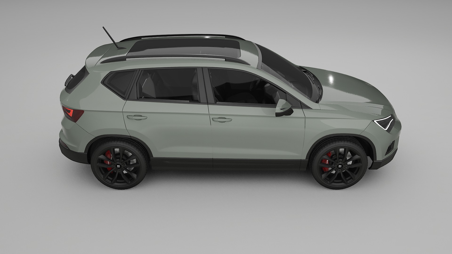 Seat Ateca KH7 TPU Lackschutzfolie | SLATE Farbwechsel PPF – Komplett-Vorgeschnittener Kit