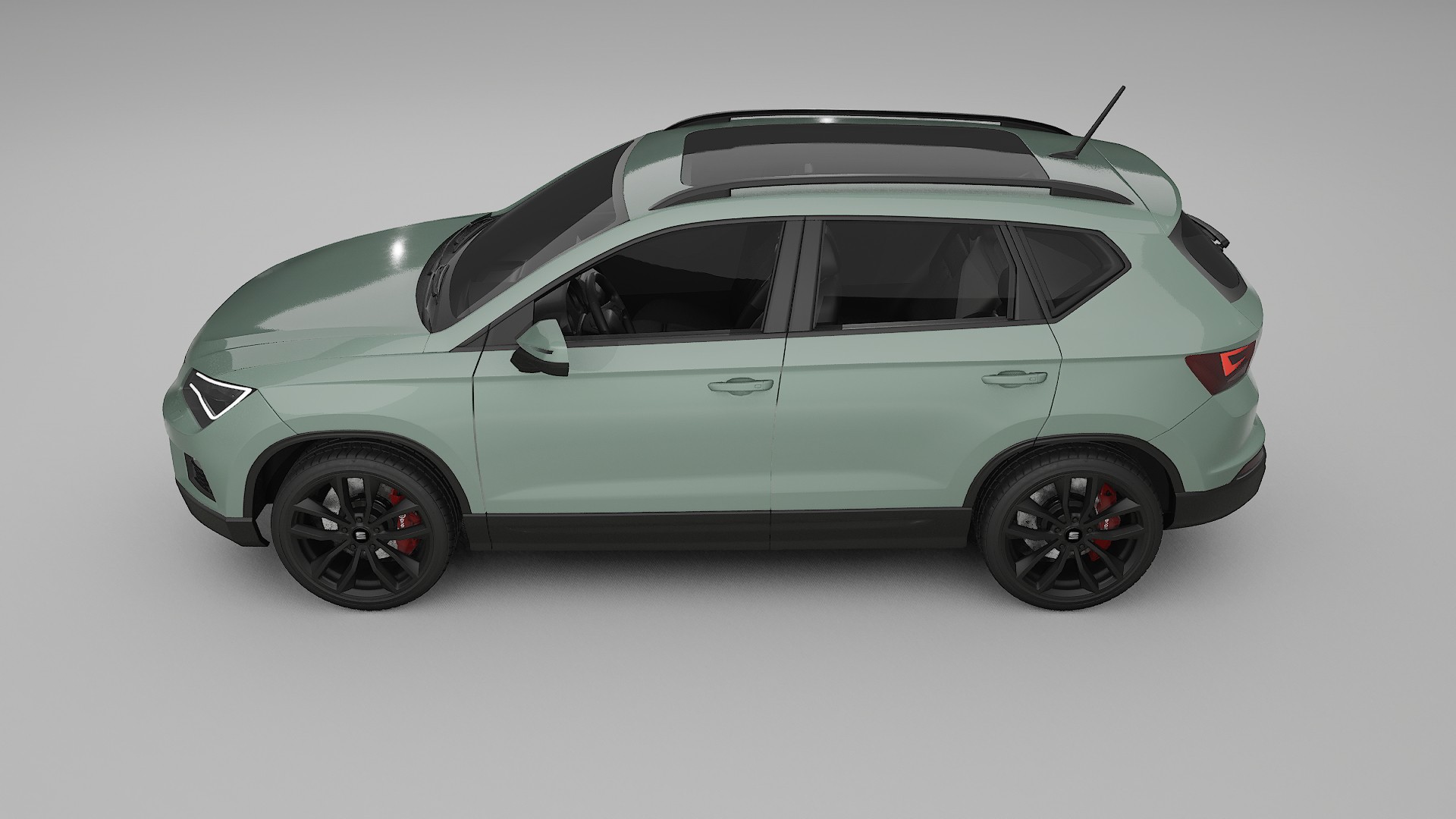 Seat Ateca KH7 TPU Lackschutzfolie | CINDER Farbwechsel PPF – Komplett-Vorgeschnittener Kit