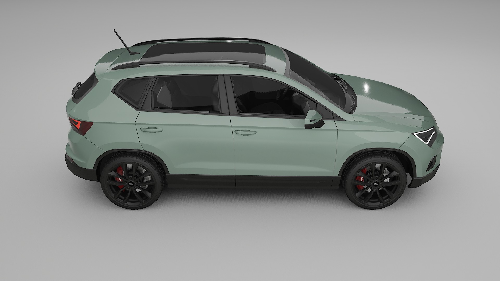 Seat Ateca KH7 TPU Lackschutzfolie | CINDER Farbwechsel PPF – Komplett-Vorgeschnittener Kit