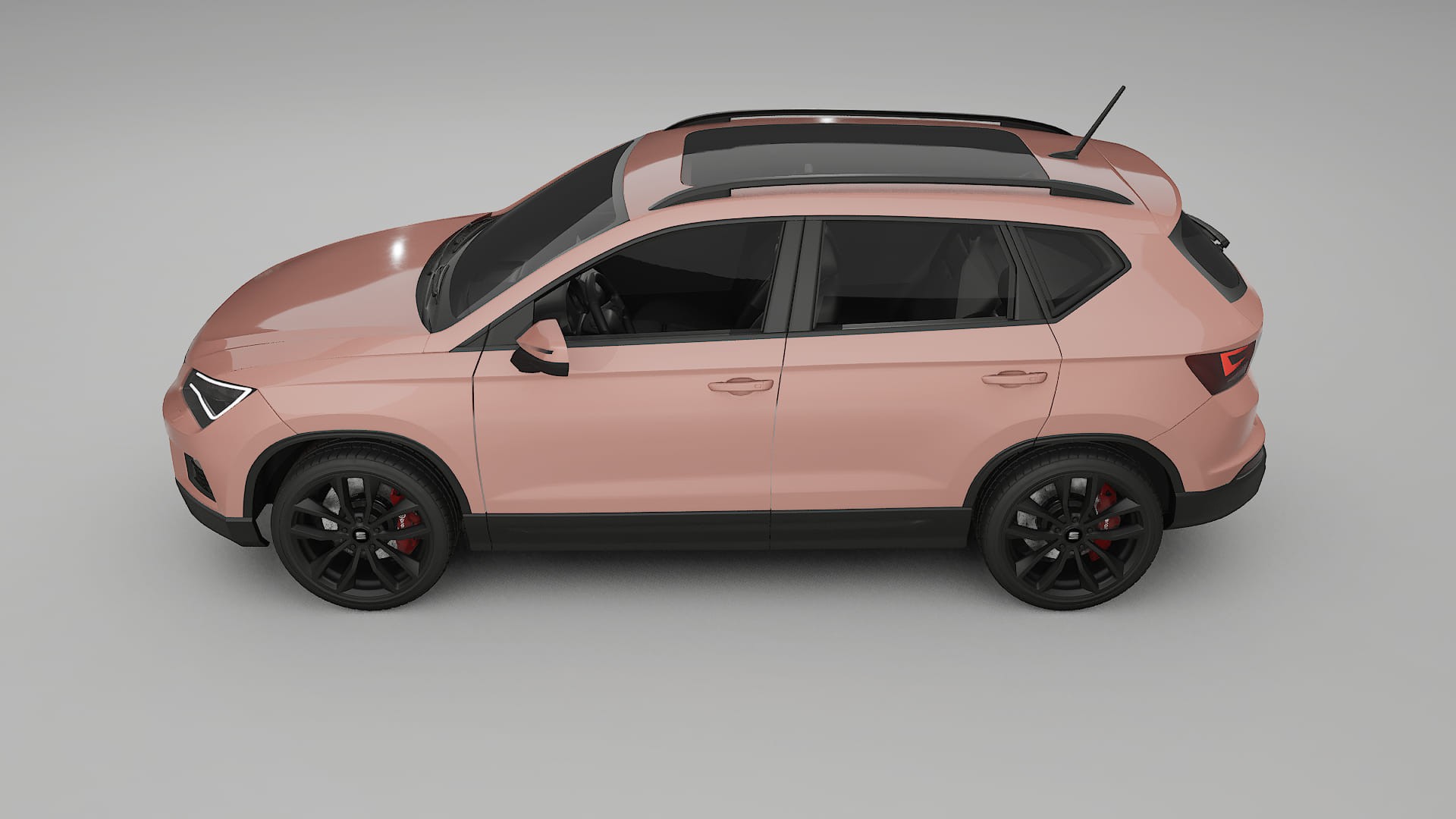 Seat Ateca KH7 TPU Lackschutzfolie | BLUSH Farbwechsel PPF – Komplett-Vorgeschnittener Kit
