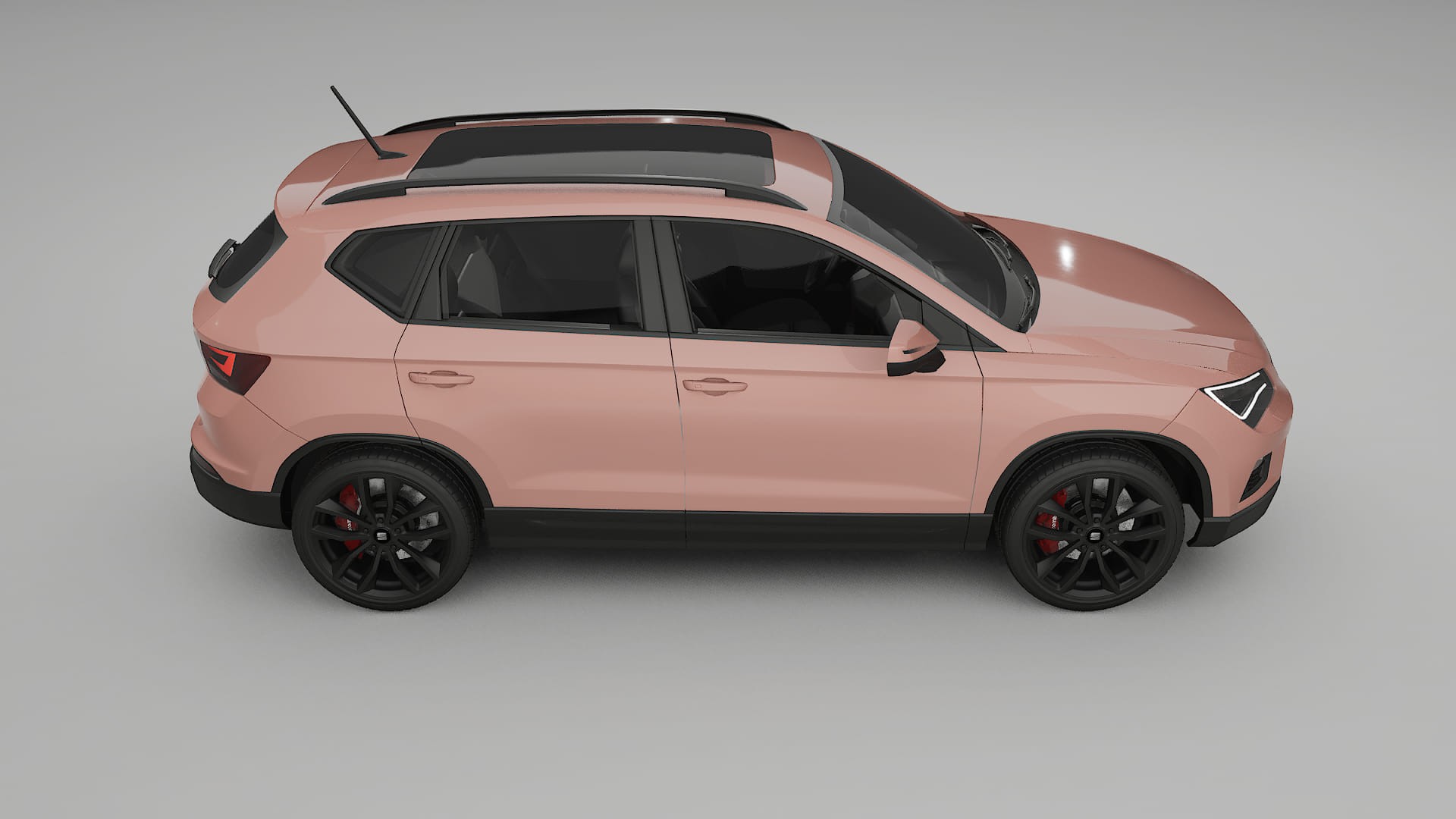 Seat Ateca KH7 TPU Lackschutzfolie | BLUSH Farbwechsel PPF – Komplett-Vorgeschnittener Kit