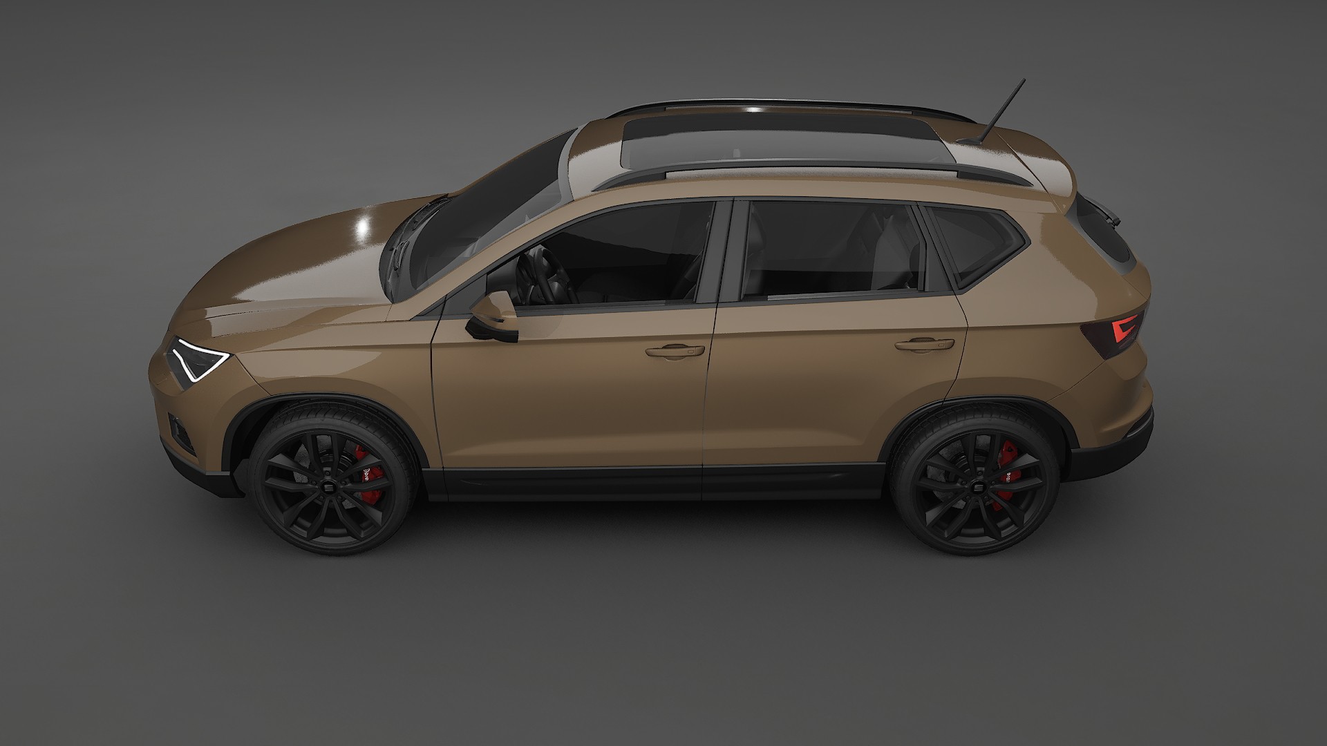 Seat Ateca KH7 TPU Lackschutzfolie | SAHARA Farbwechsel PPF – Komplett-Vorgeschnittener Kit