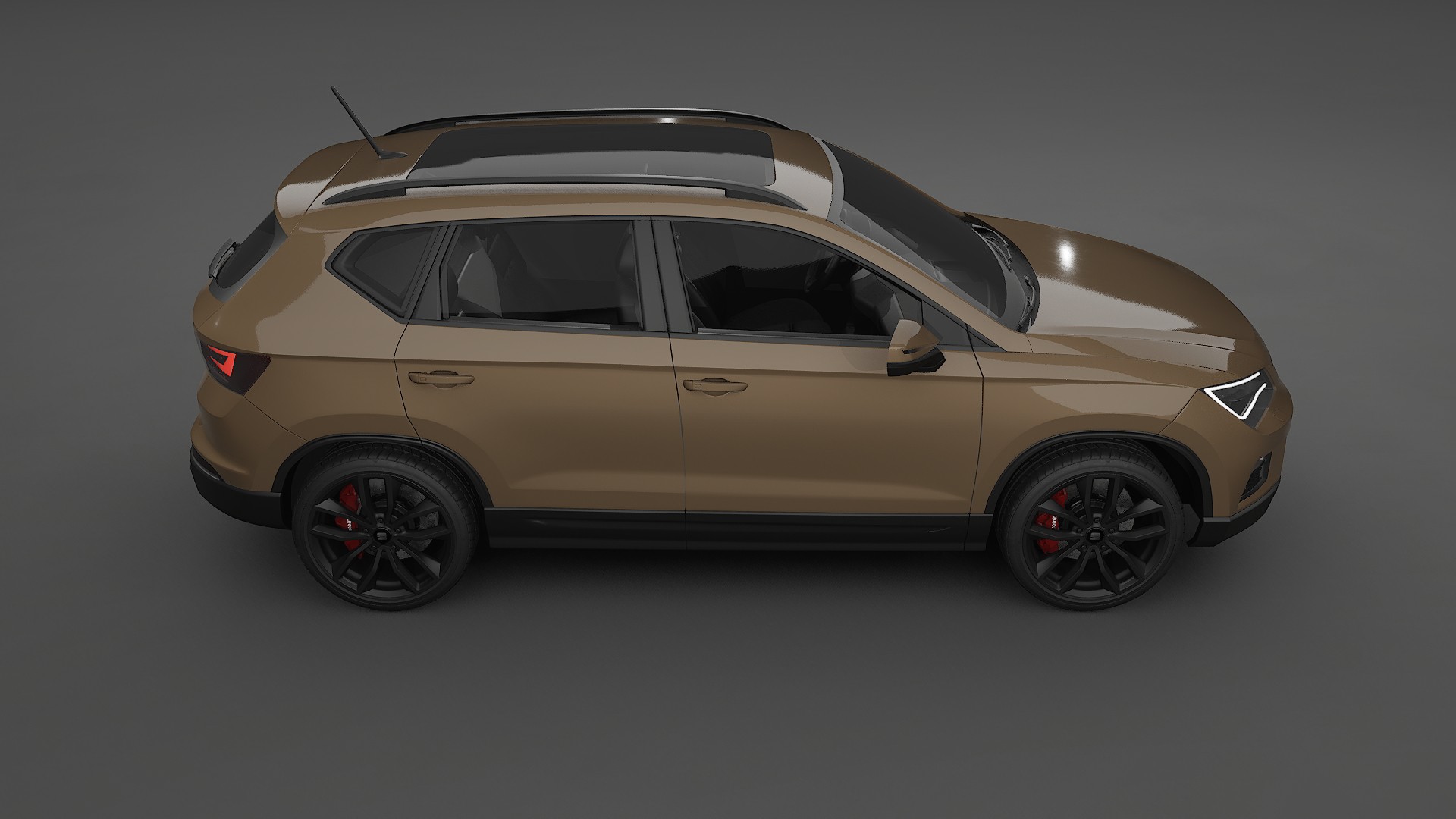Seat Ateca KH7 TPU Lackschutzfolie | SAHARA Farbwechsel PPF – Komplett-Vorgeschnittener Kit