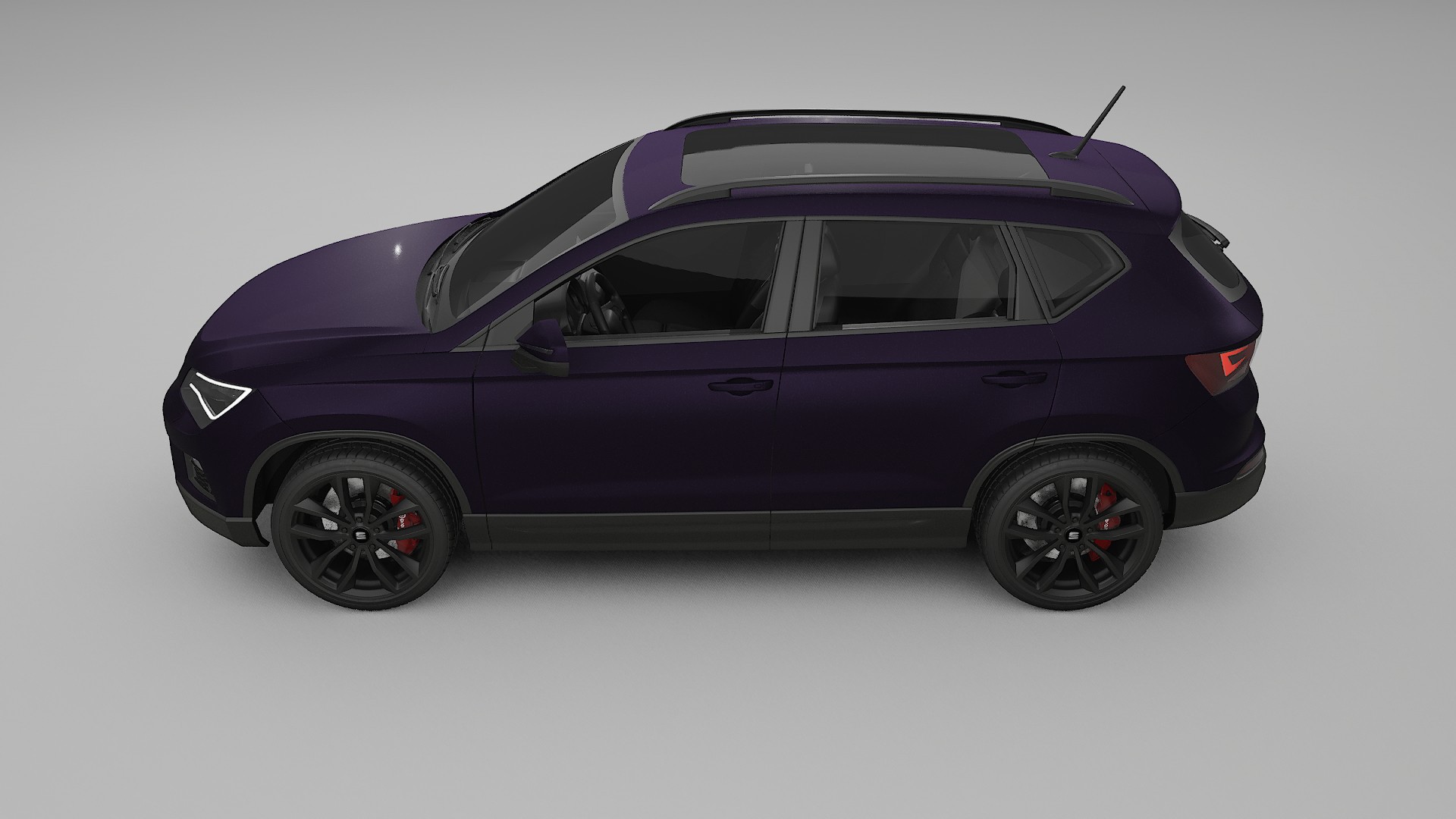 Seat Ateca KH7 TPU Lackschutzfolie | VIOLET Farbwechsel PPF – Komplett-Vorgeschnittener Kit