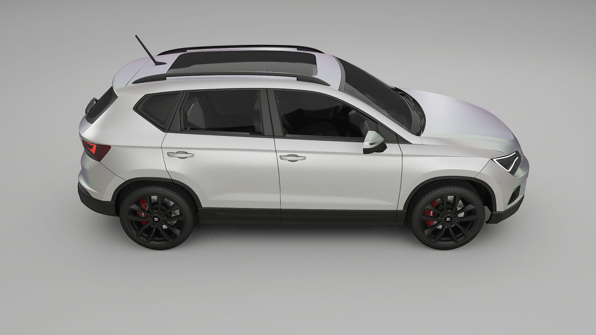 Seat Ateca KH7 TPU Lackschutzfolie | NEBULA Farbwechsel PPF – Komplett-Vorgeschnittener Kit