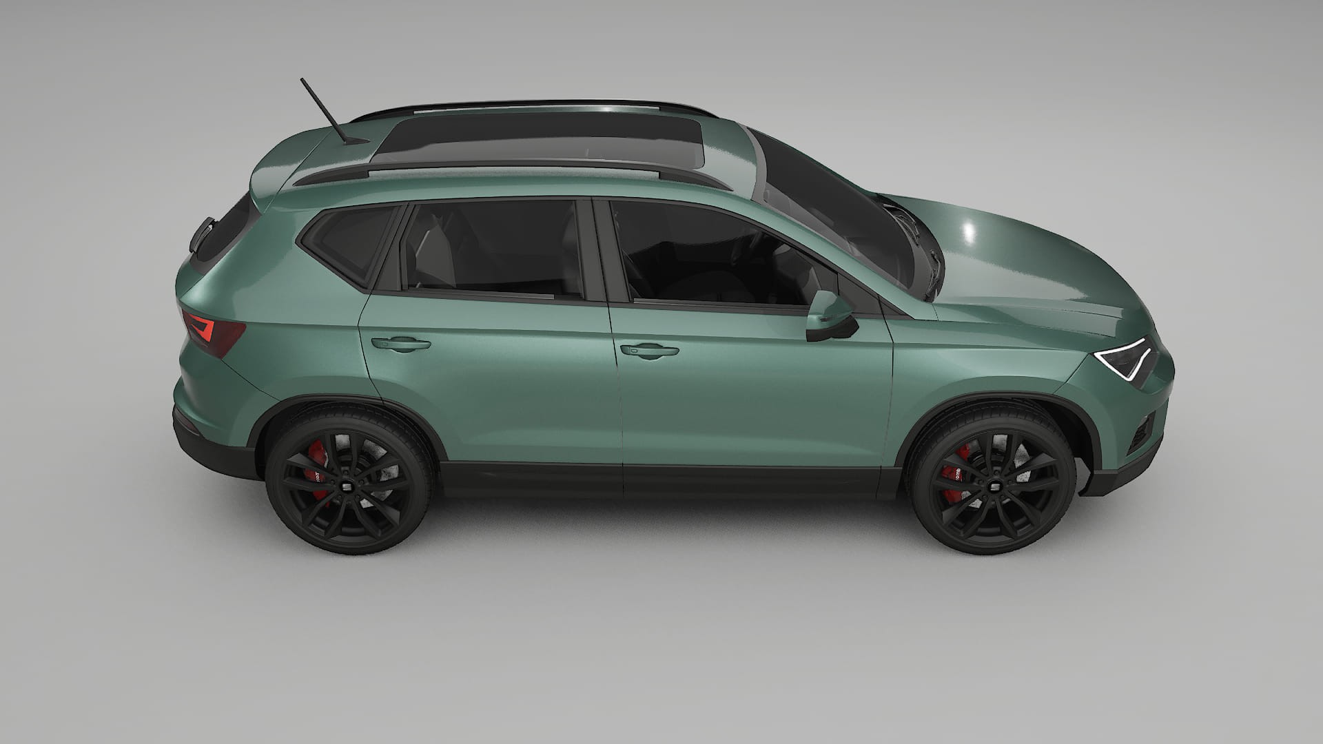 Seat Ateca KH7 TPU Lackschutzfolie | EVERGREEN Farbwechsel PPF – Komplett-Vorgeschnittener Kit