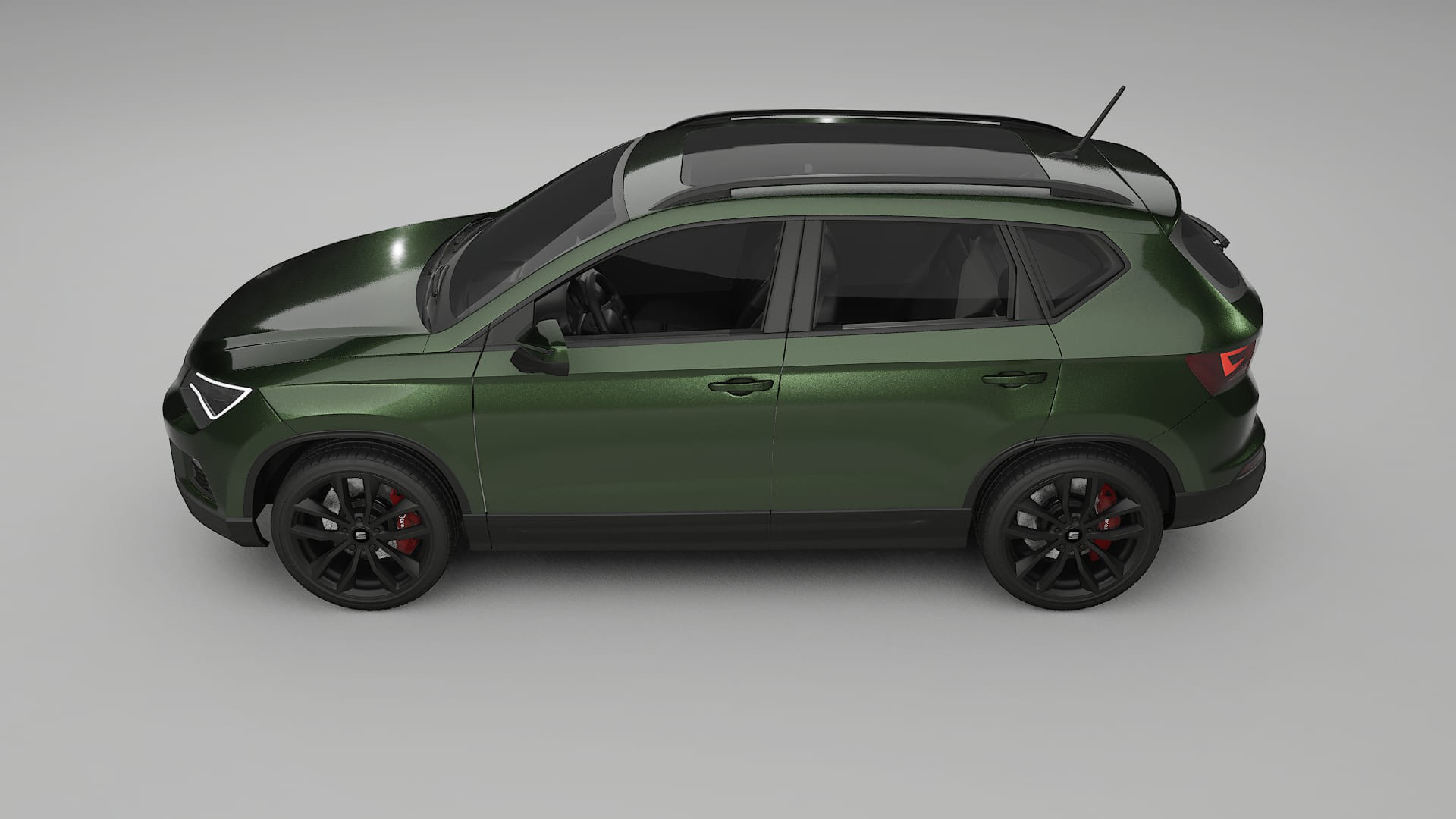 Seat Ateca KH7 TPU Lackschutzfolie | LAGOON Farbwechsel PPF – Komplett-Vorgeschnittener Kit