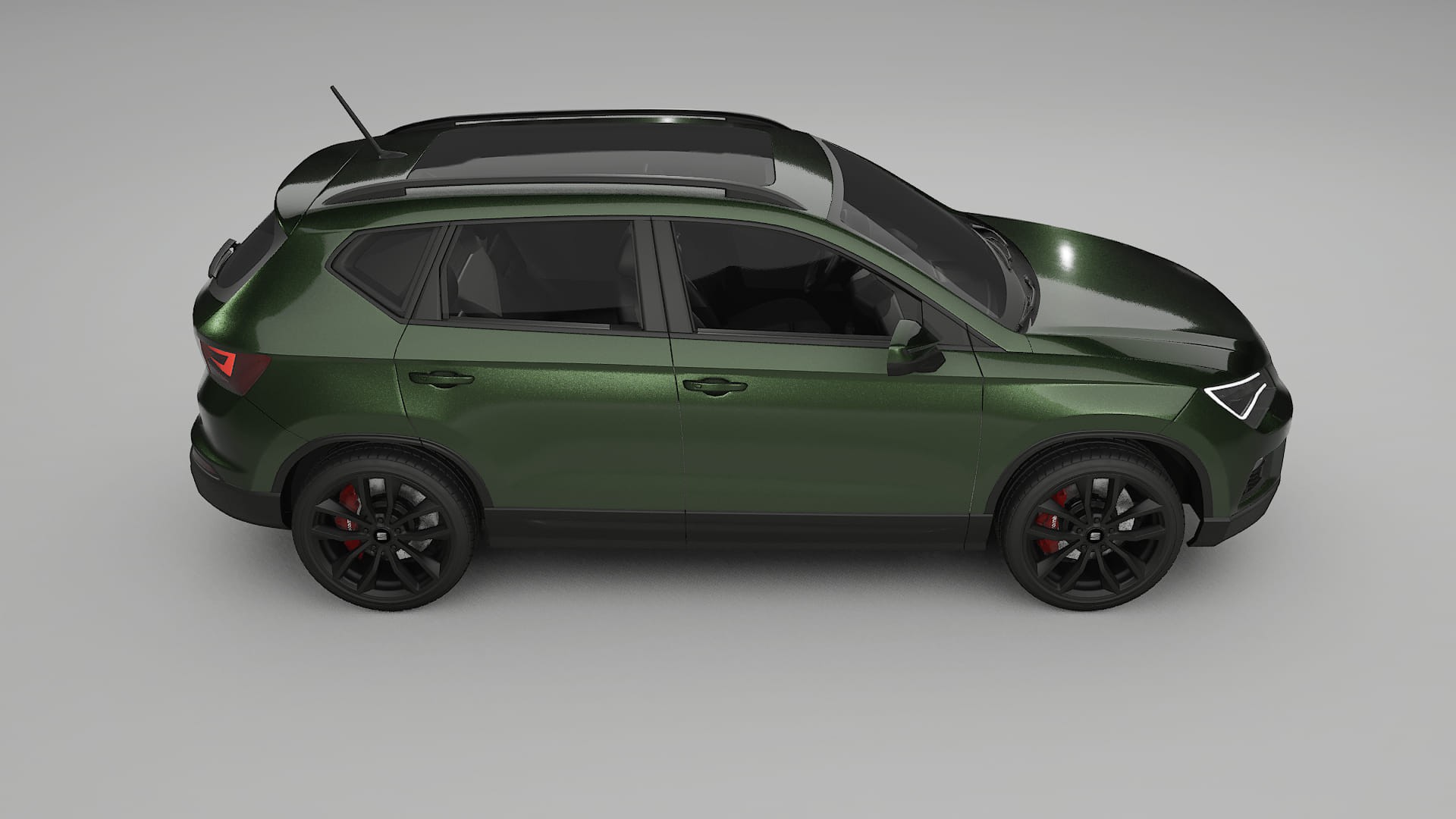 Seat Ateca KH7 TPU Lackschutzfolie | LAGOON Farbwechsel PPF – Komplett-Vorgeschnittener Kit