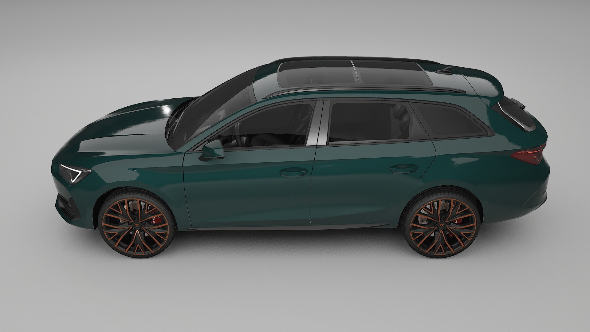 Seat Leon Cupra KL TPU Lackschutzfolie | INFERNO Farbwechsel PPF – Komplett-Vorgeschnittener Kit