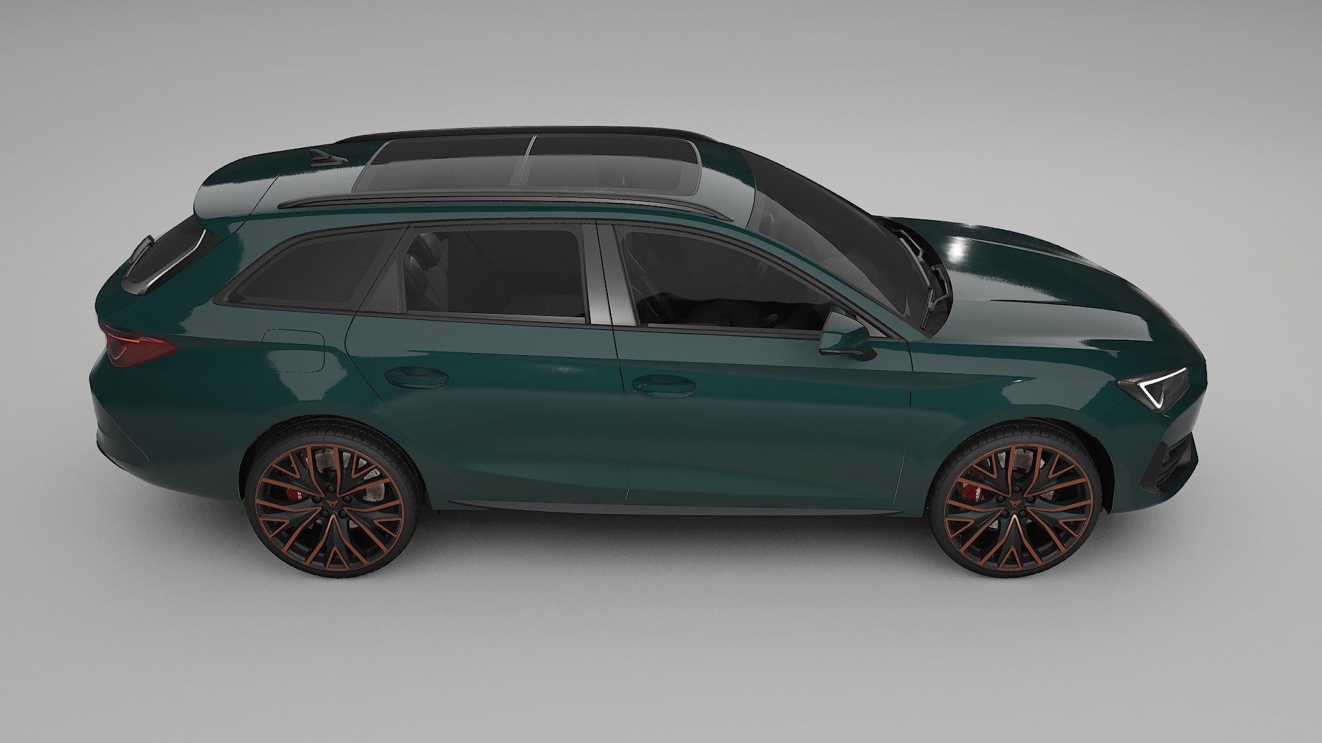 Seat Leon Cupra KL TPU Lackschutzfolie | INFERNO Farbwechsel PPF – Komplett-Vorgeschnittener Kit