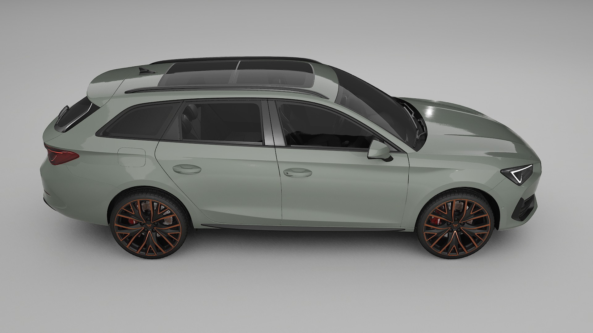 Seat Leon Cupra KL TPU Lackschutzfolie | SLATE Farbwechsel PPF – Komplett-Vorgeschnittener Kit